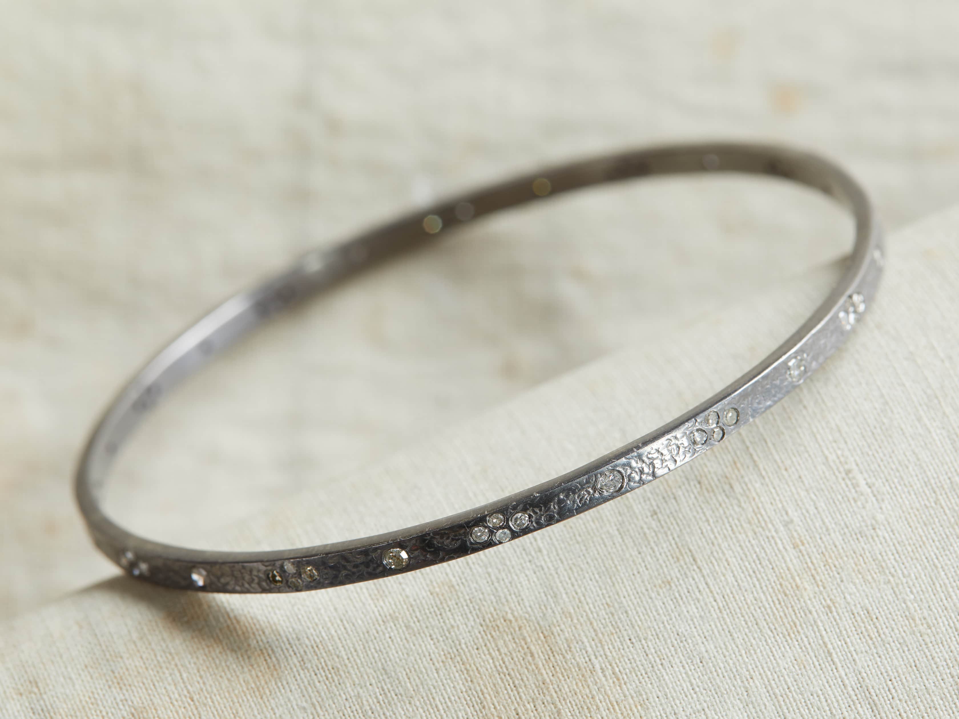 Champagne Diamond Bangle, slide 1 of 2