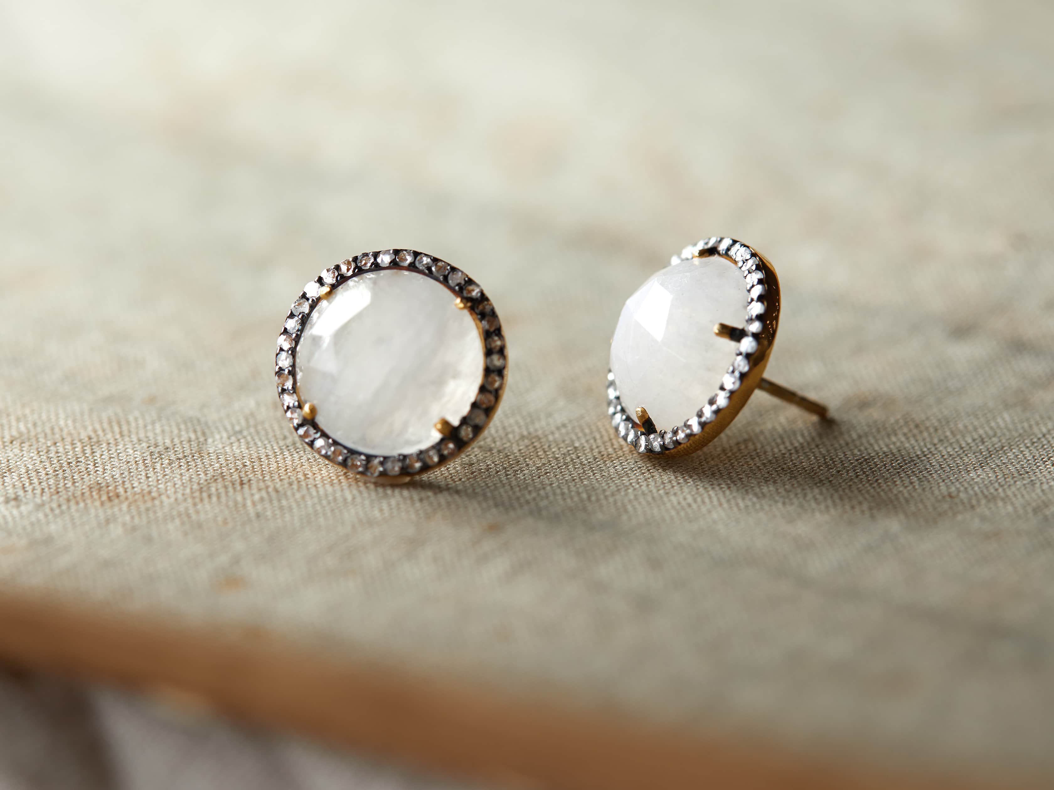 Alenya Stud Earrings, slide 1 of 2
