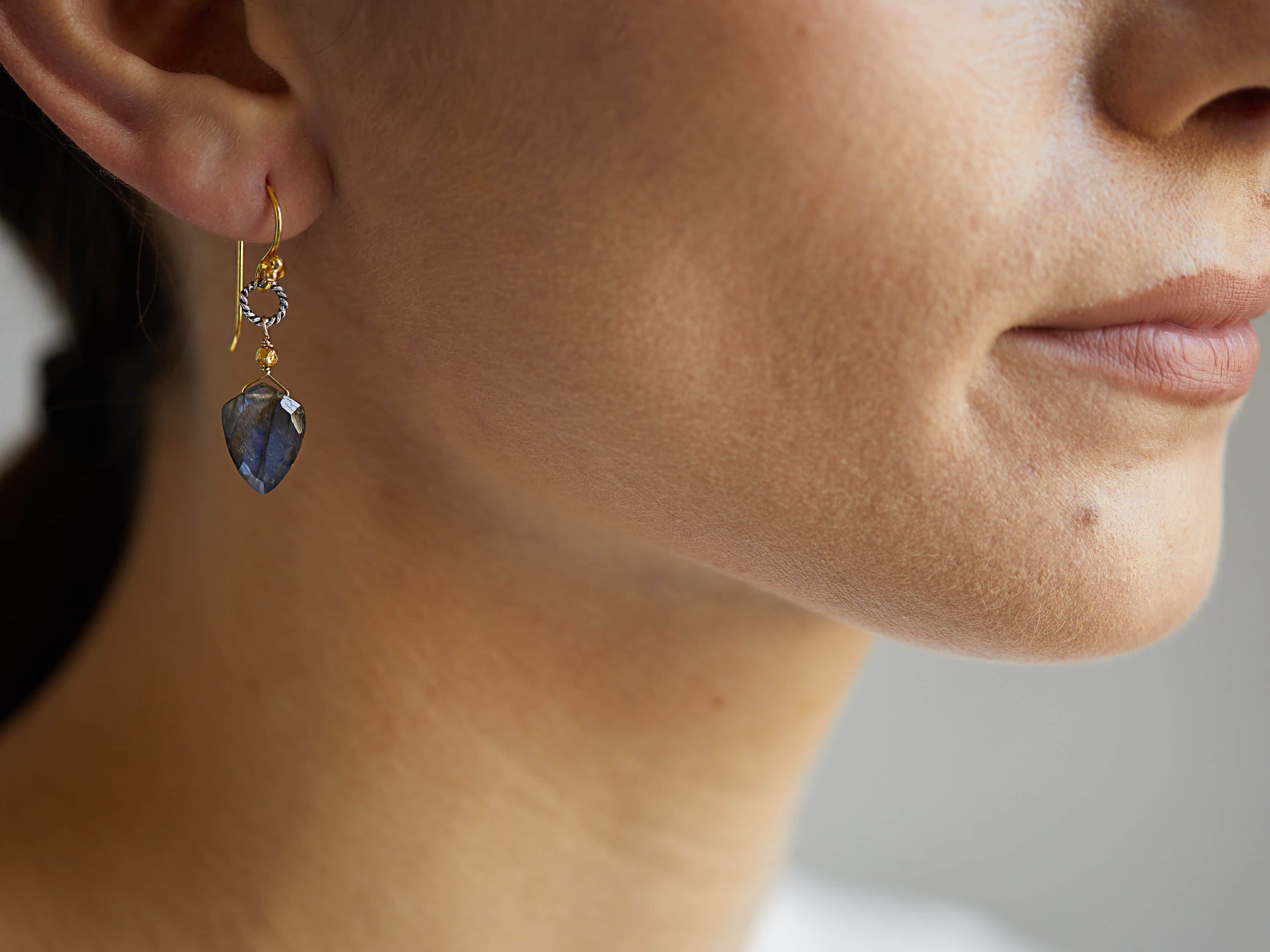 Arowen Earrings, slide 2 of 2