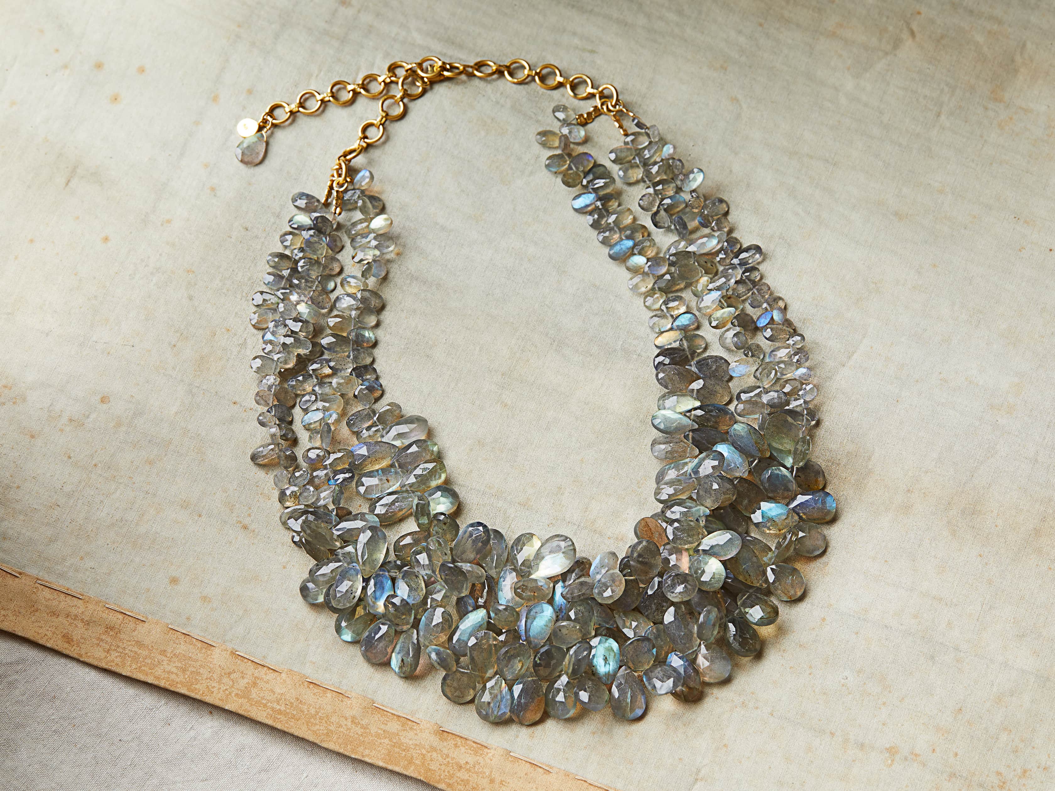 Asena Multi Strand Necklace, slide 1 of 4