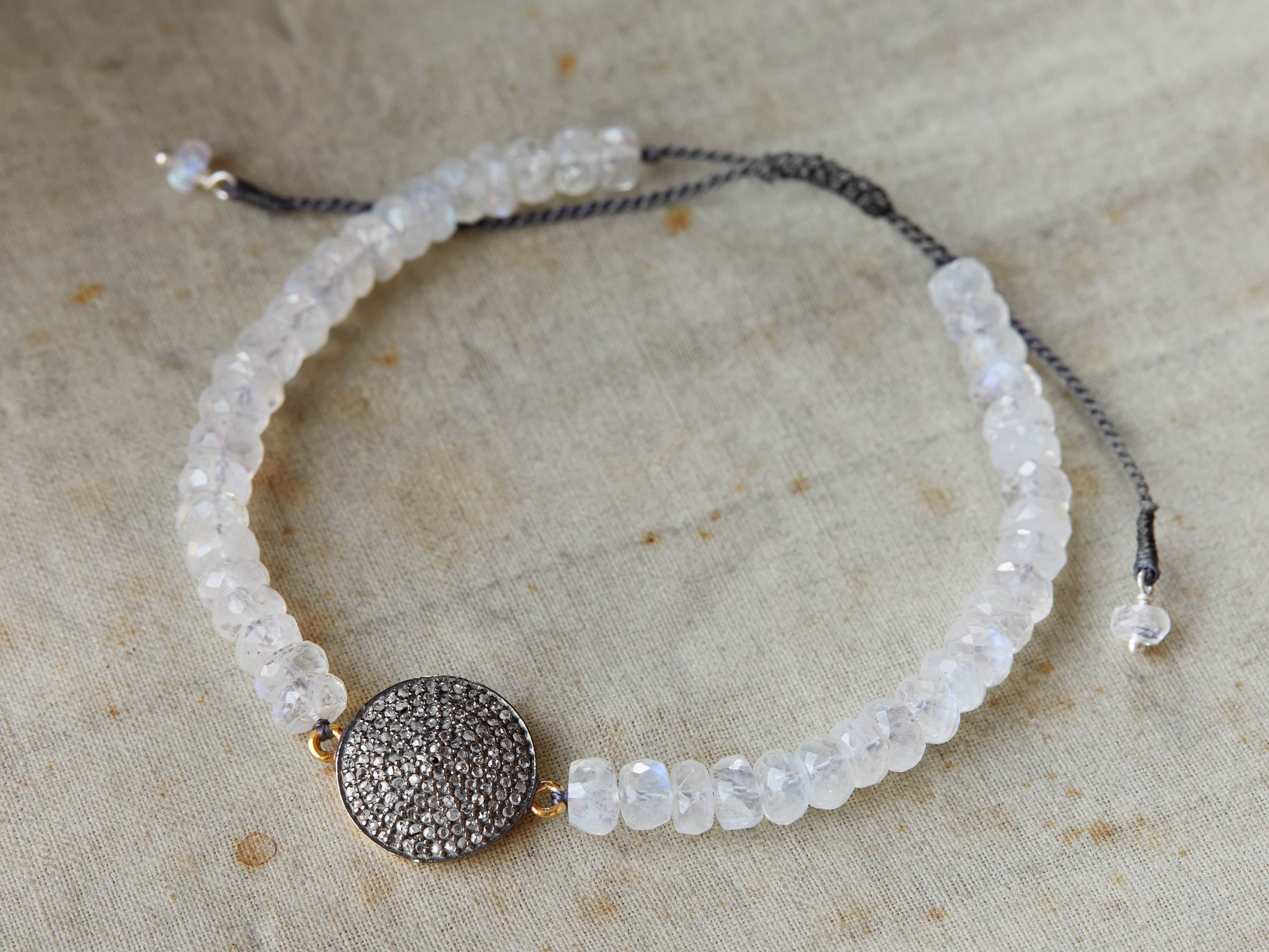 Diamond Disc Bracelet, slide 1 of 5