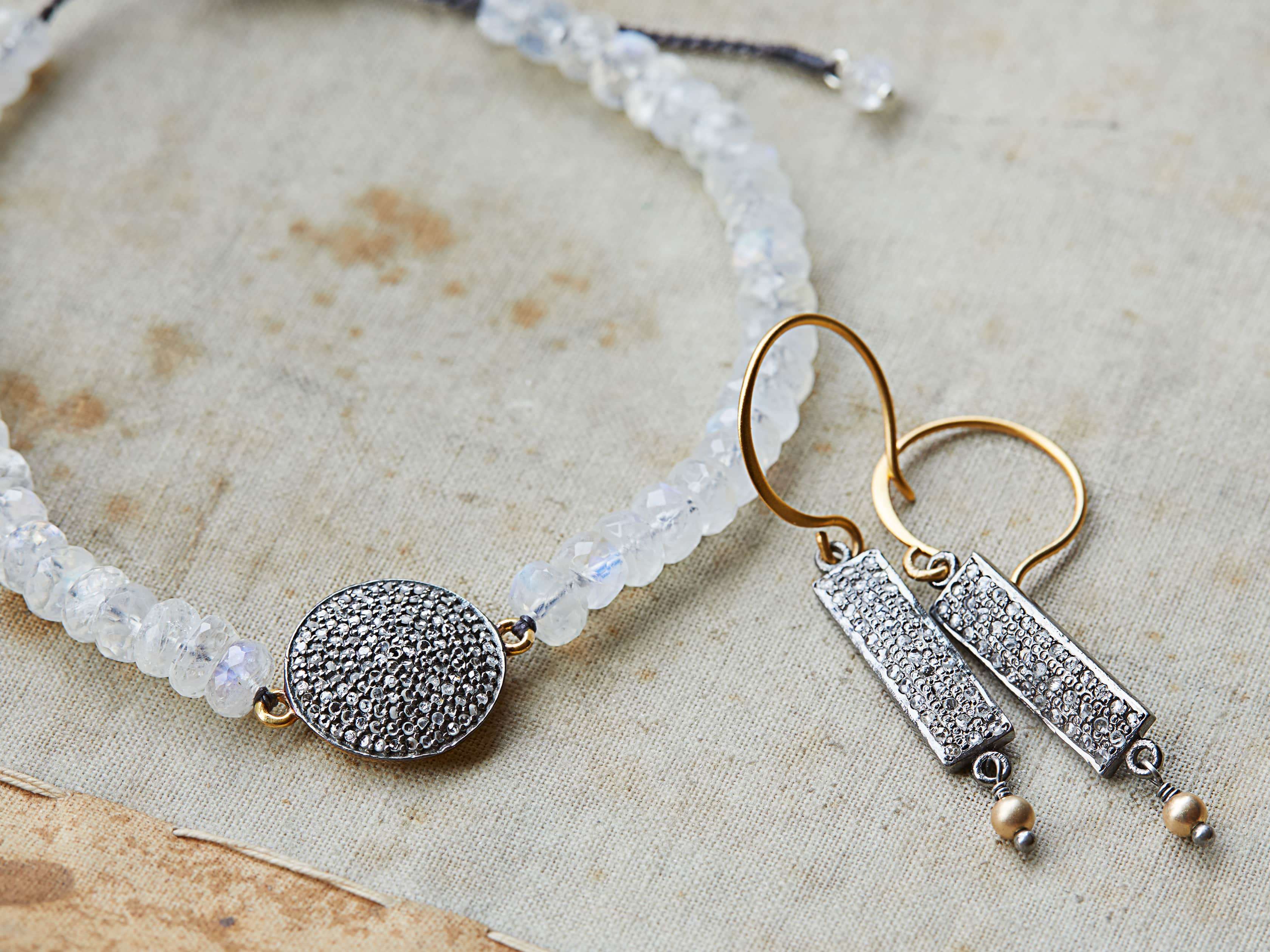 Elize Bar Earrings, slide 2 of 5