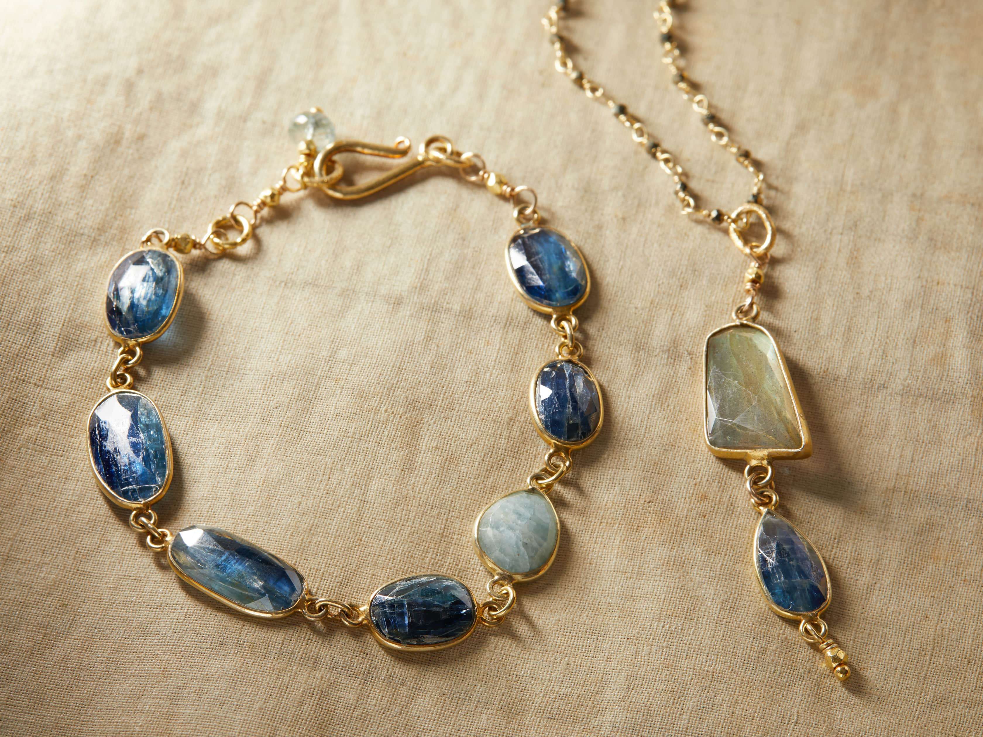 Indira Kyanite Bracelet, slide 2 of 2