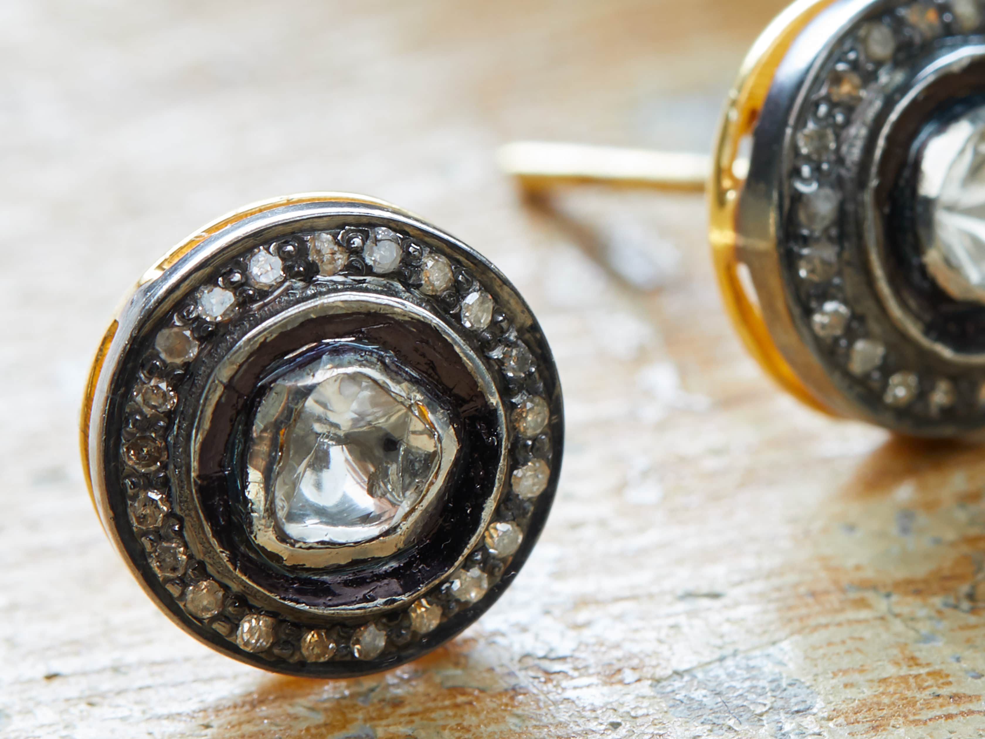 Issoria Earrings, slide 2 of 3