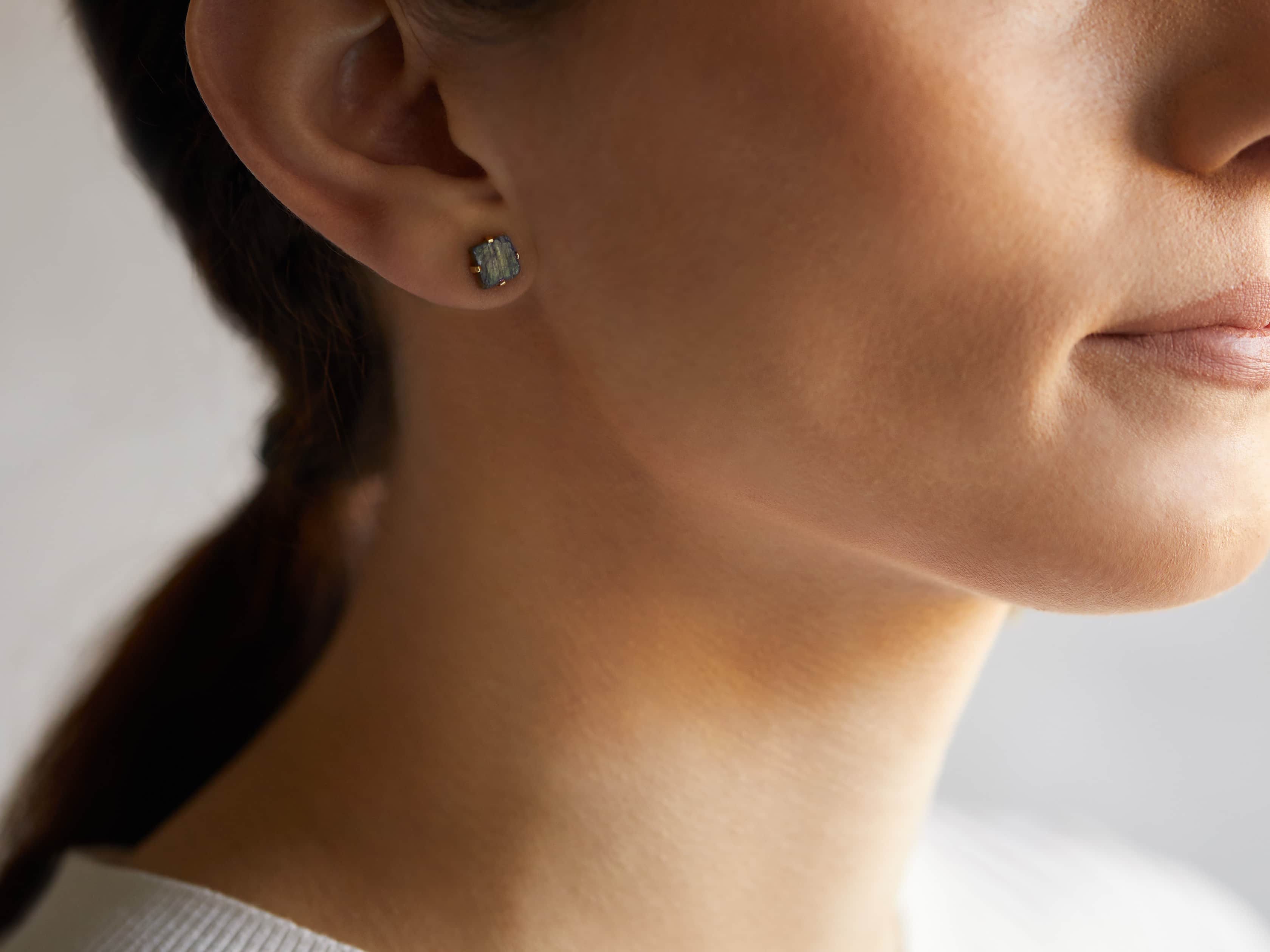 Leta Stud Earrings, slide 2 of 2
