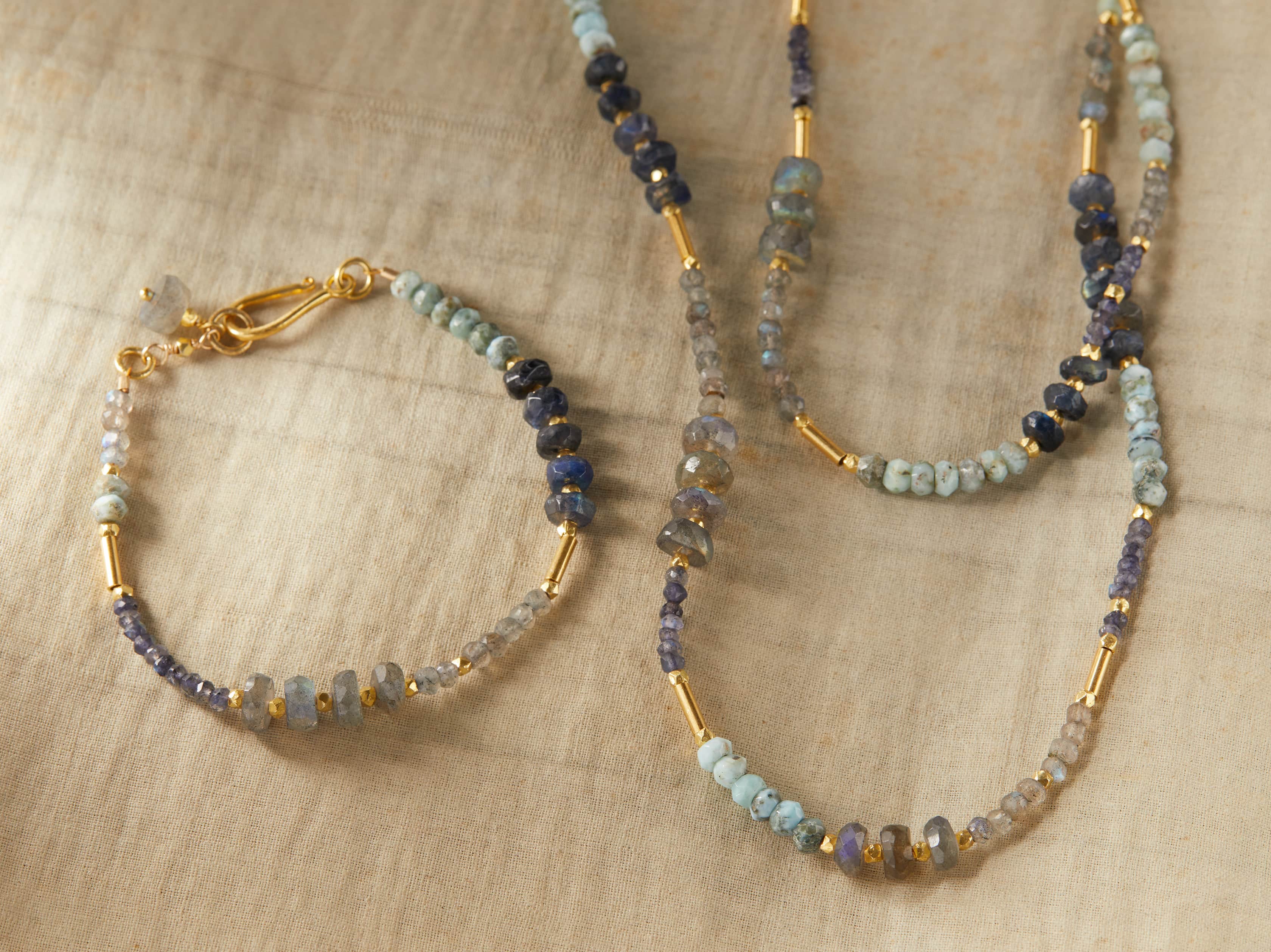 Marisol Labradorite Necklace, slide 3 of 3