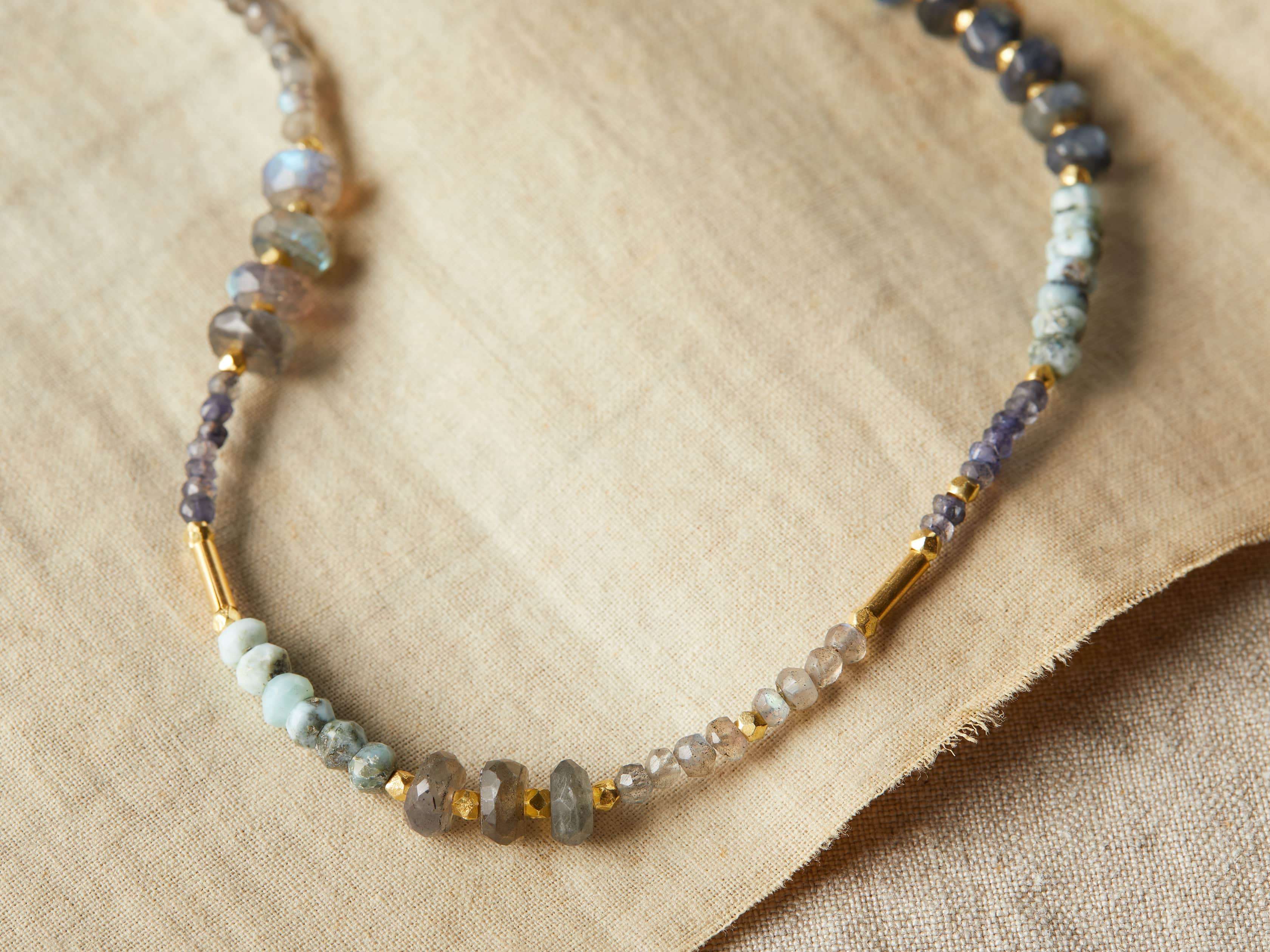 Marisol Labradorite Necklace, slide 1 of 3