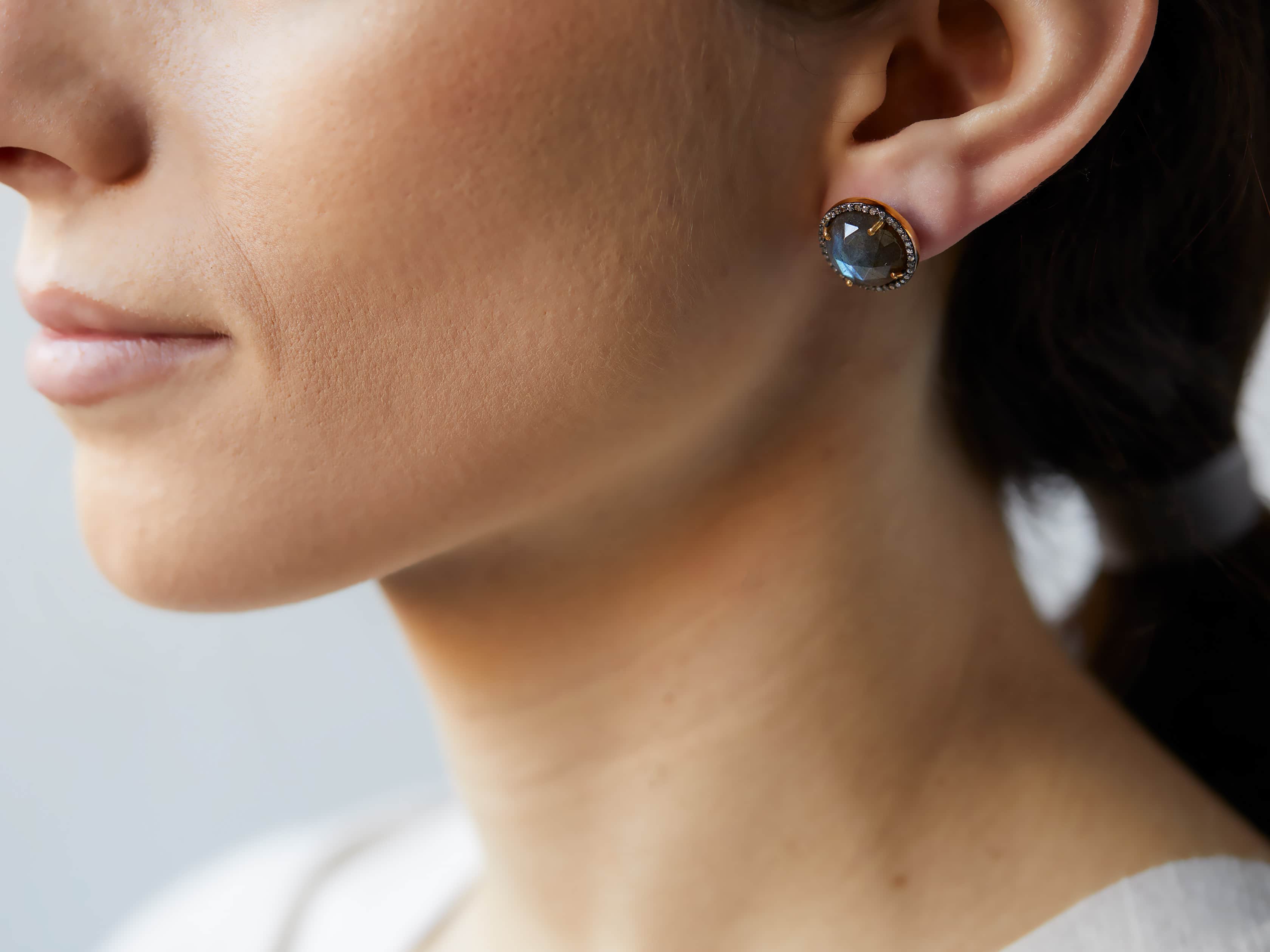 Mayla Stud Earrings, slide 3 of 4