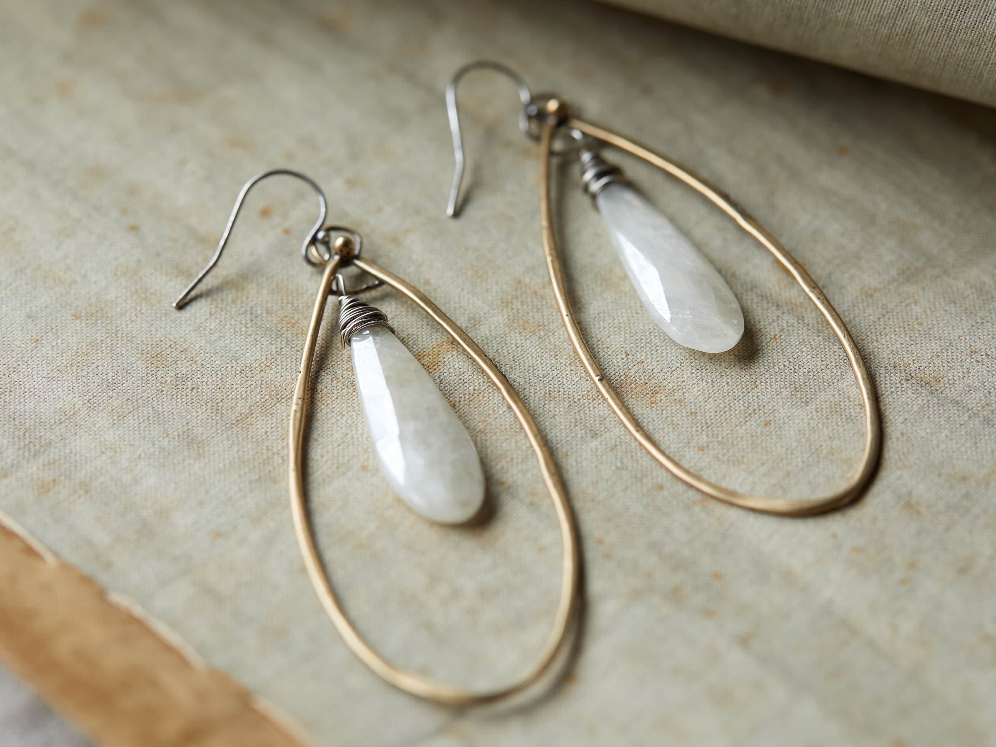 Moon and Night Earrings