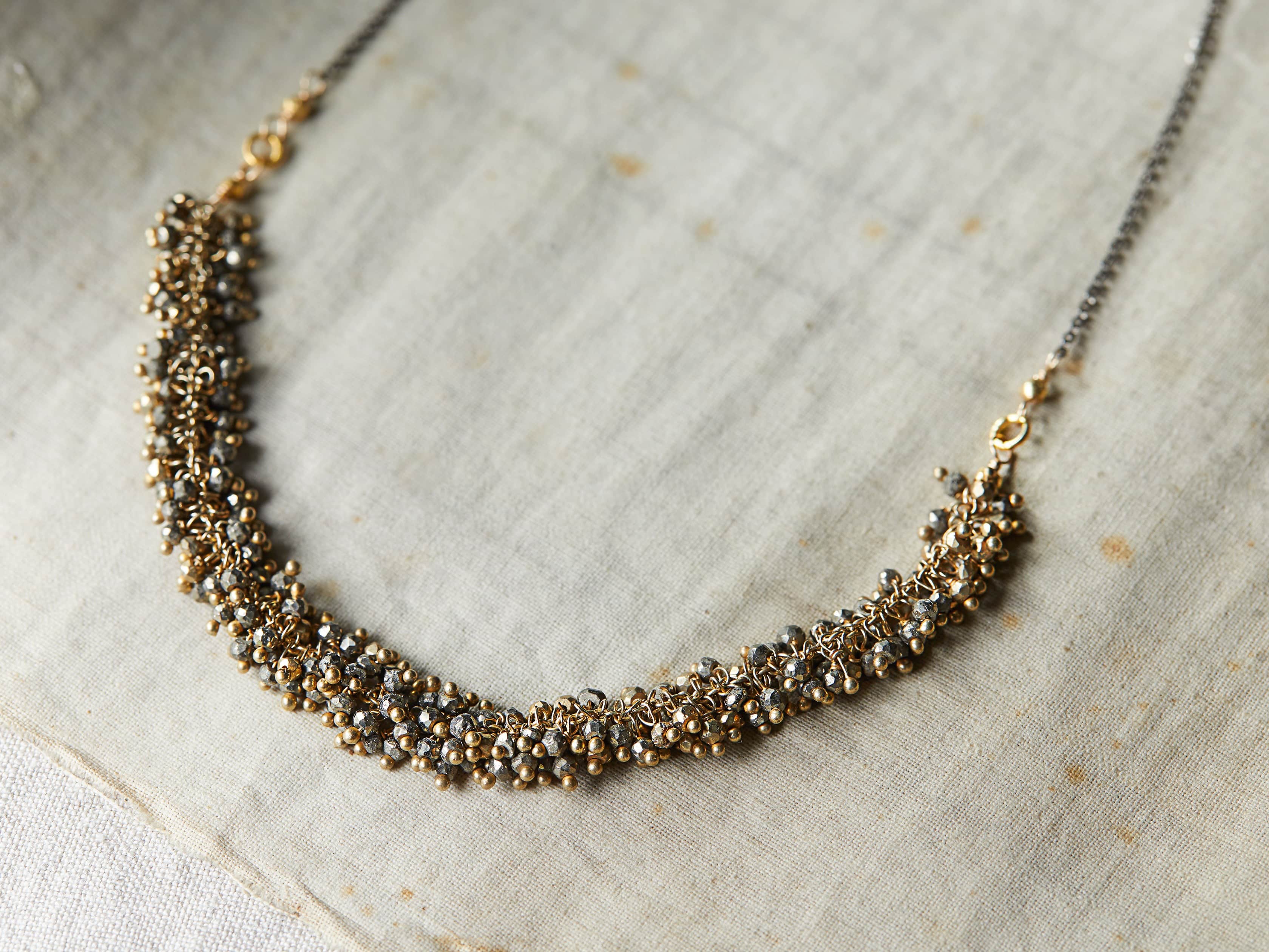 Nayala Cluster Necklace, slide 1 of 5