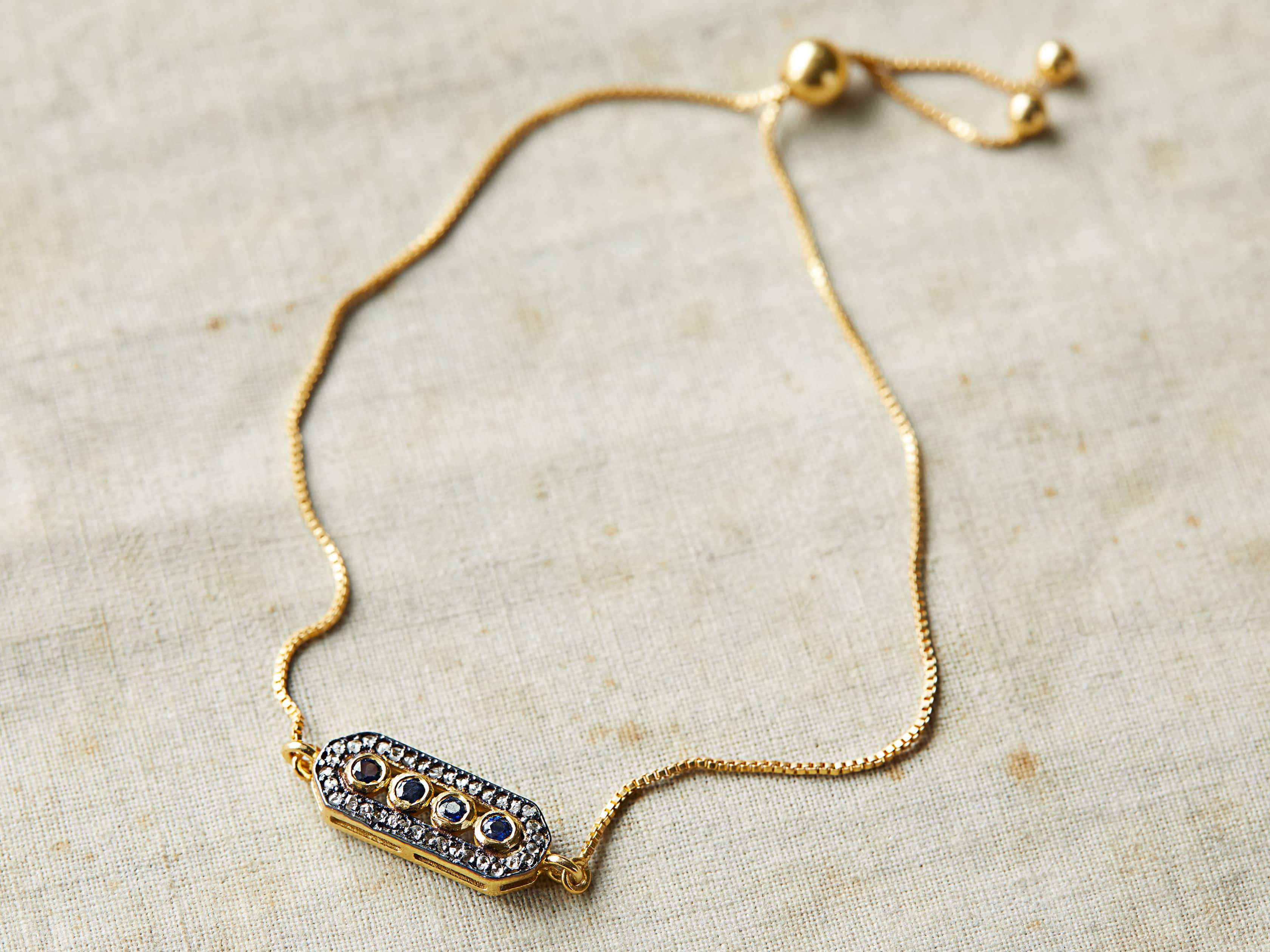 Sapphire Diamond Bracelet