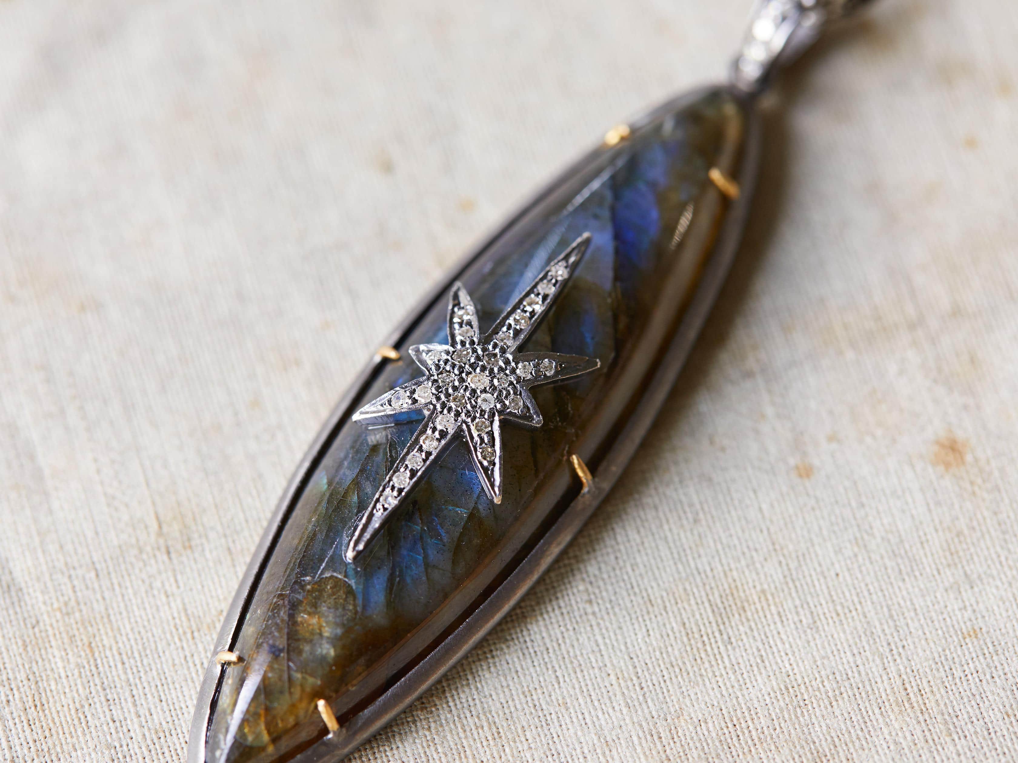 Diamond Star Lab Necklace