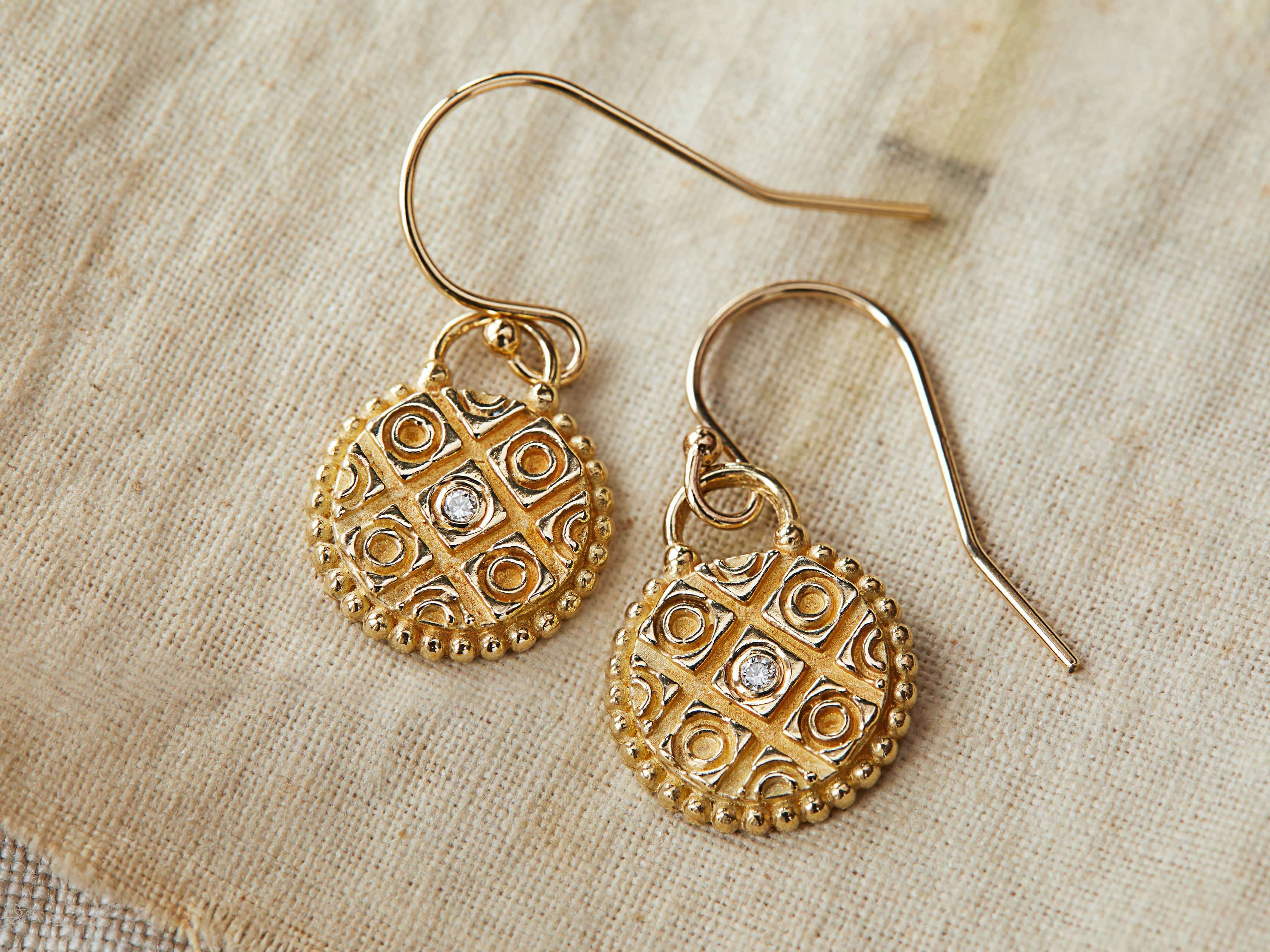 Tavi Earrings, slide 1 of 3