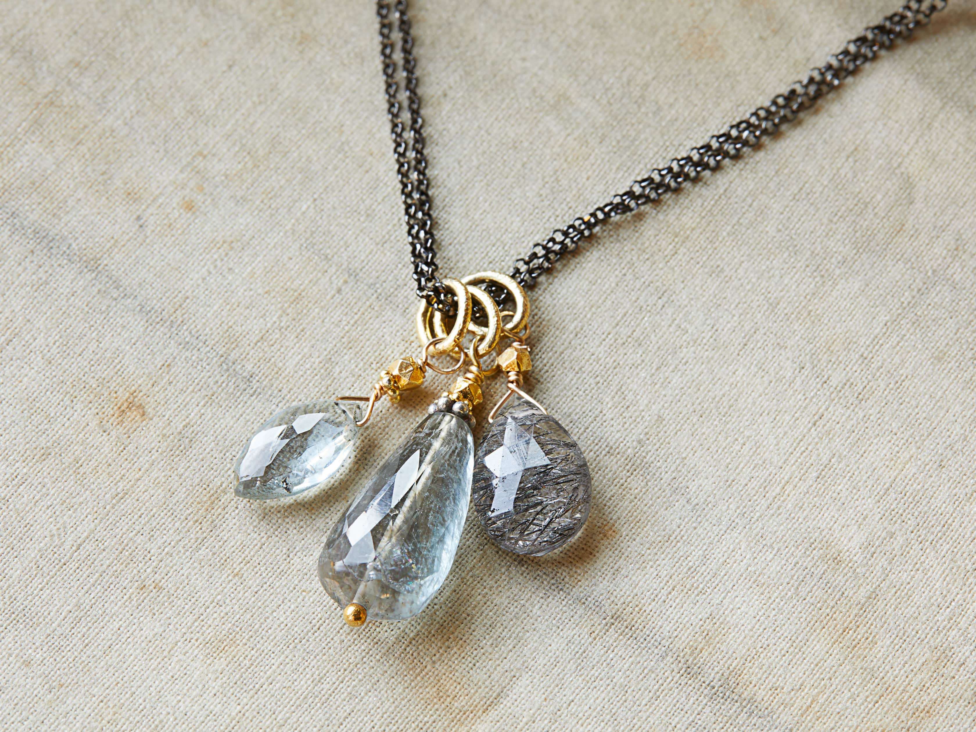 Tess Charm Necklace, slide 2 of 2