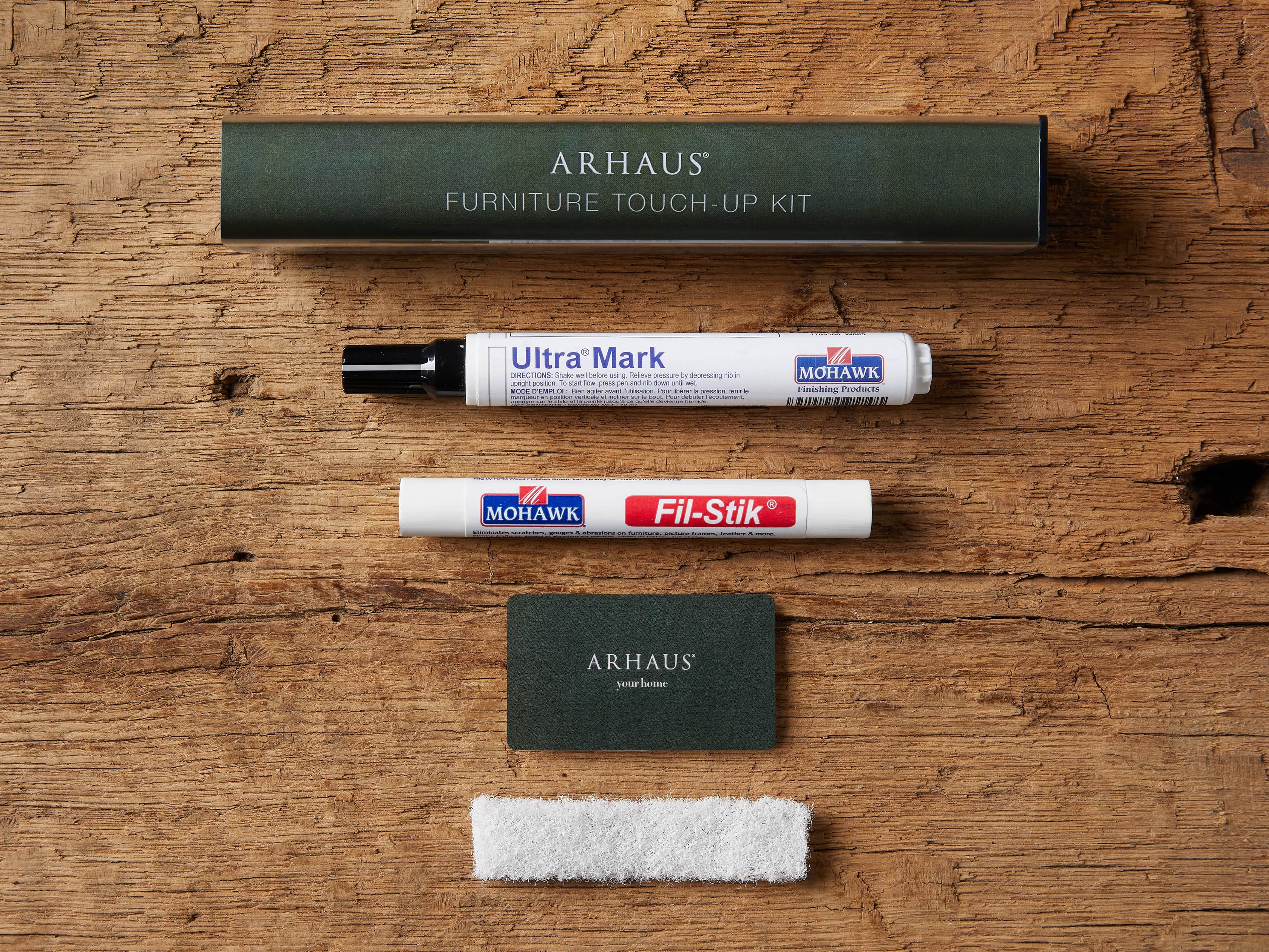 dark brown leather touch up pen