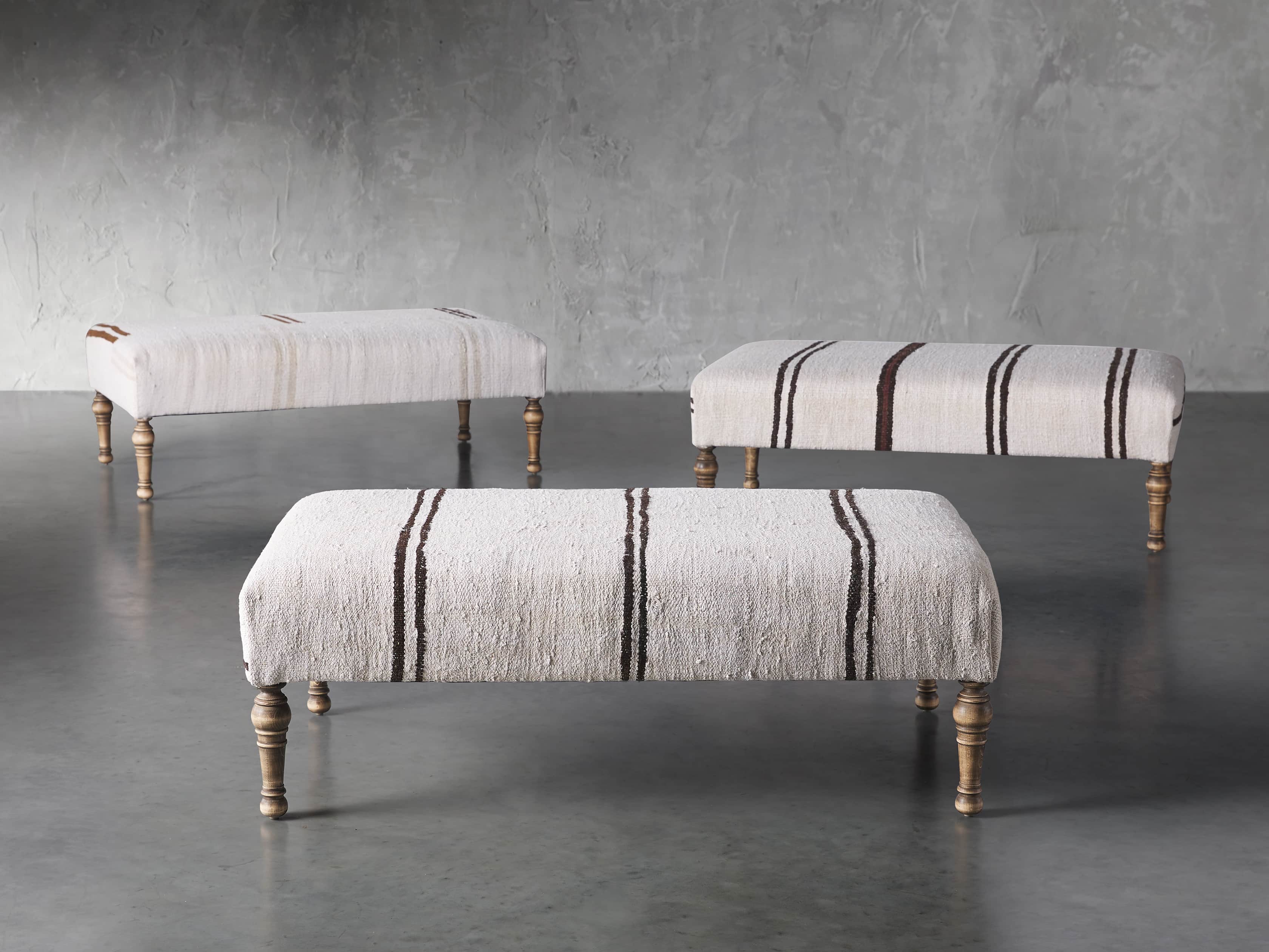 One a Kind Alamosa Ottoman, slide 3 of 5