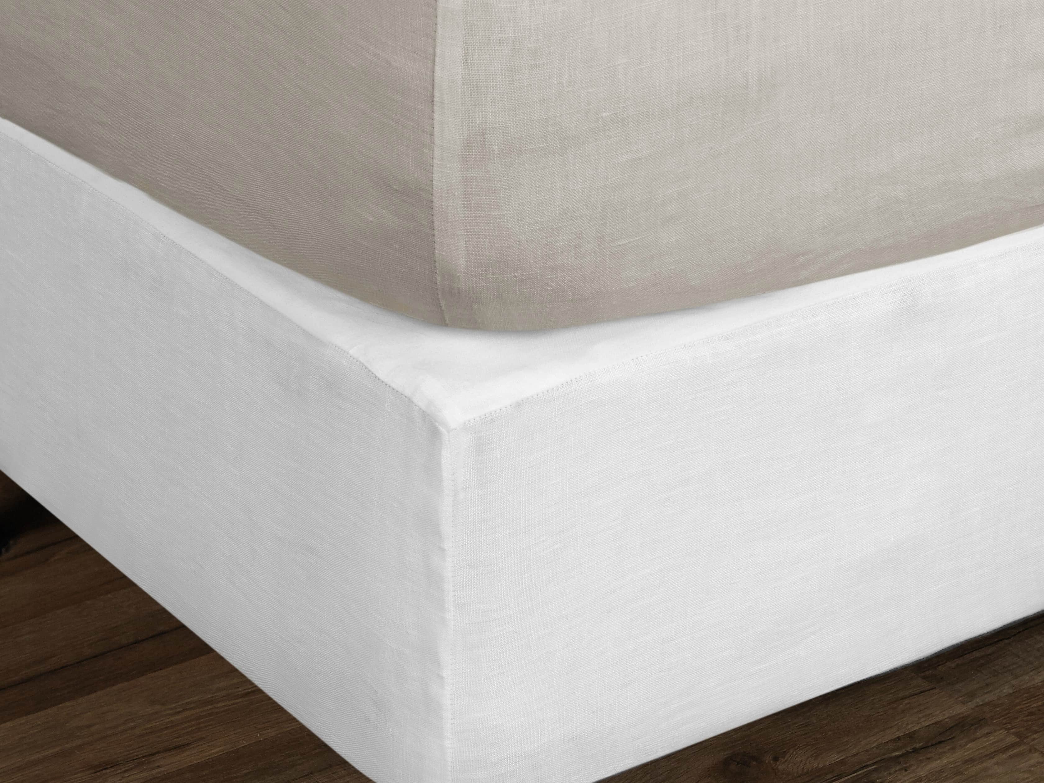 Ava Queen Fitted Sheet In Fawn
