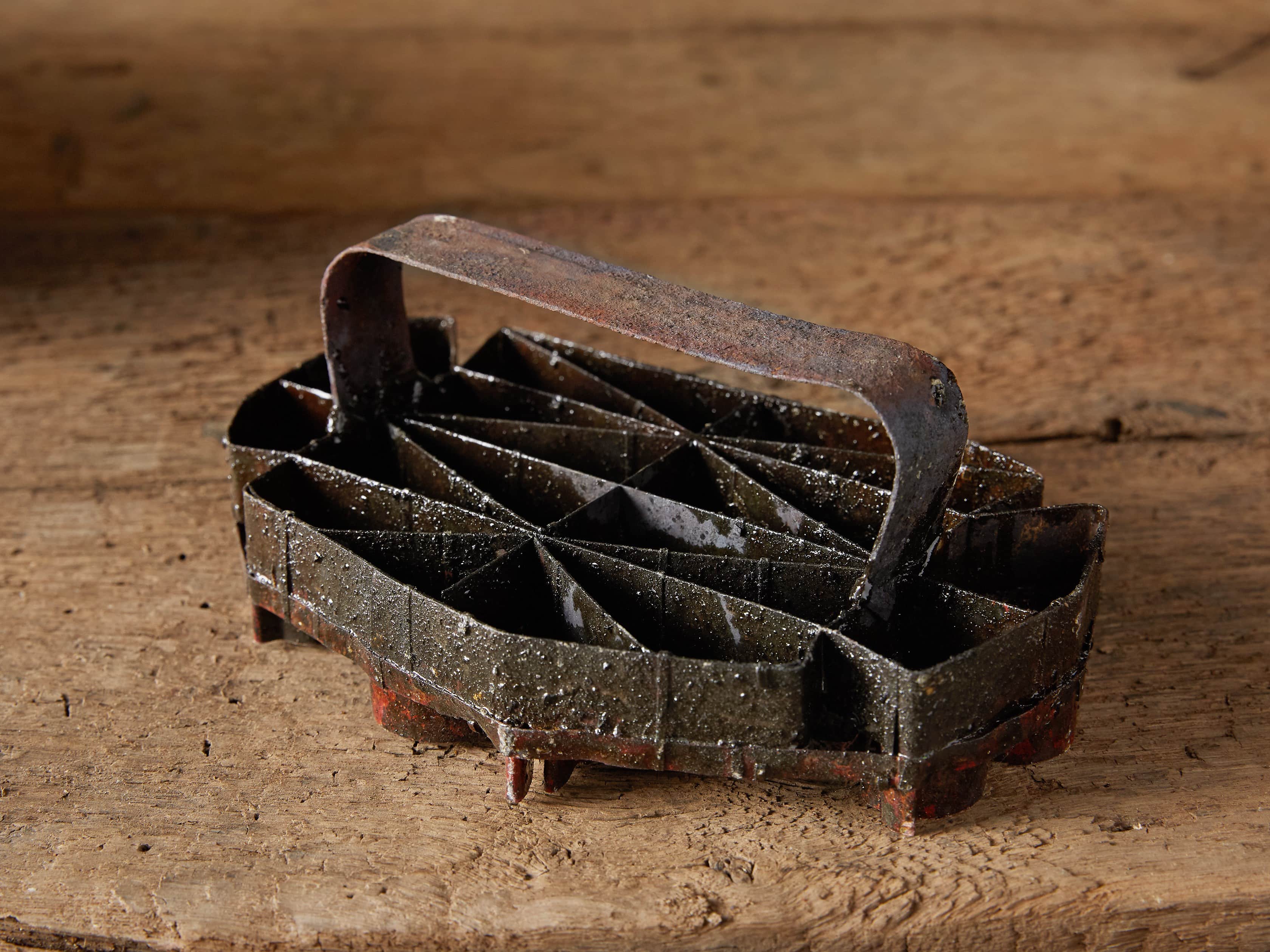 Metal Batik Stamp with Aged Finish, slide 9 of 10