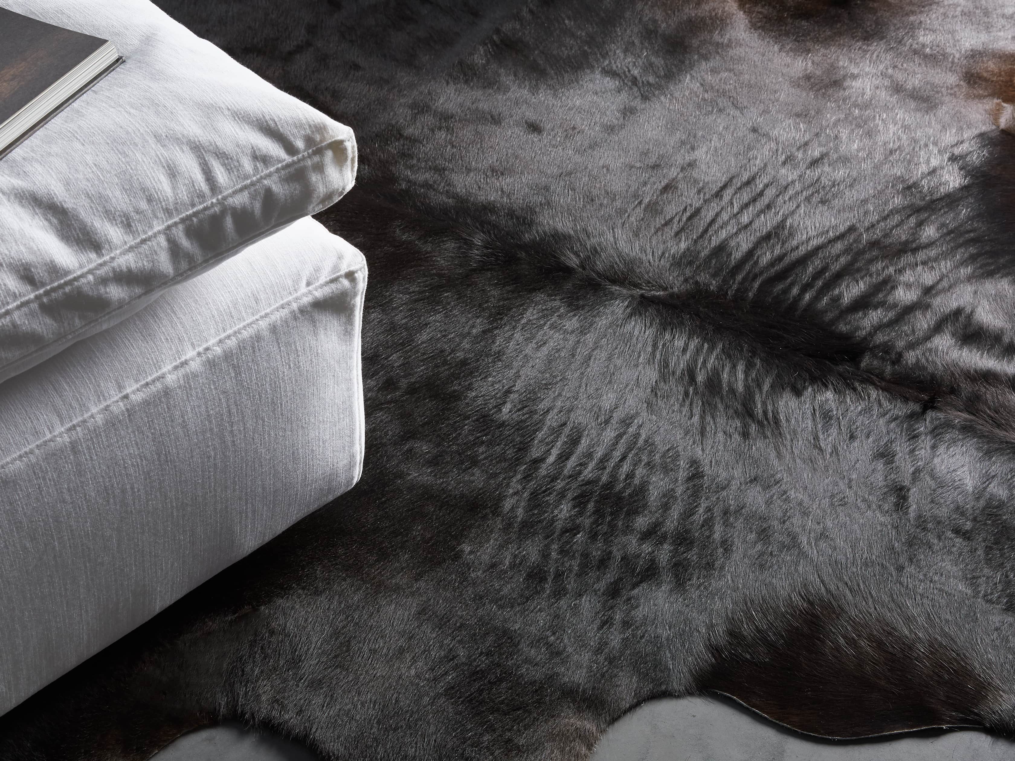 Black Angus Hair on Hide, slide 1 of 5