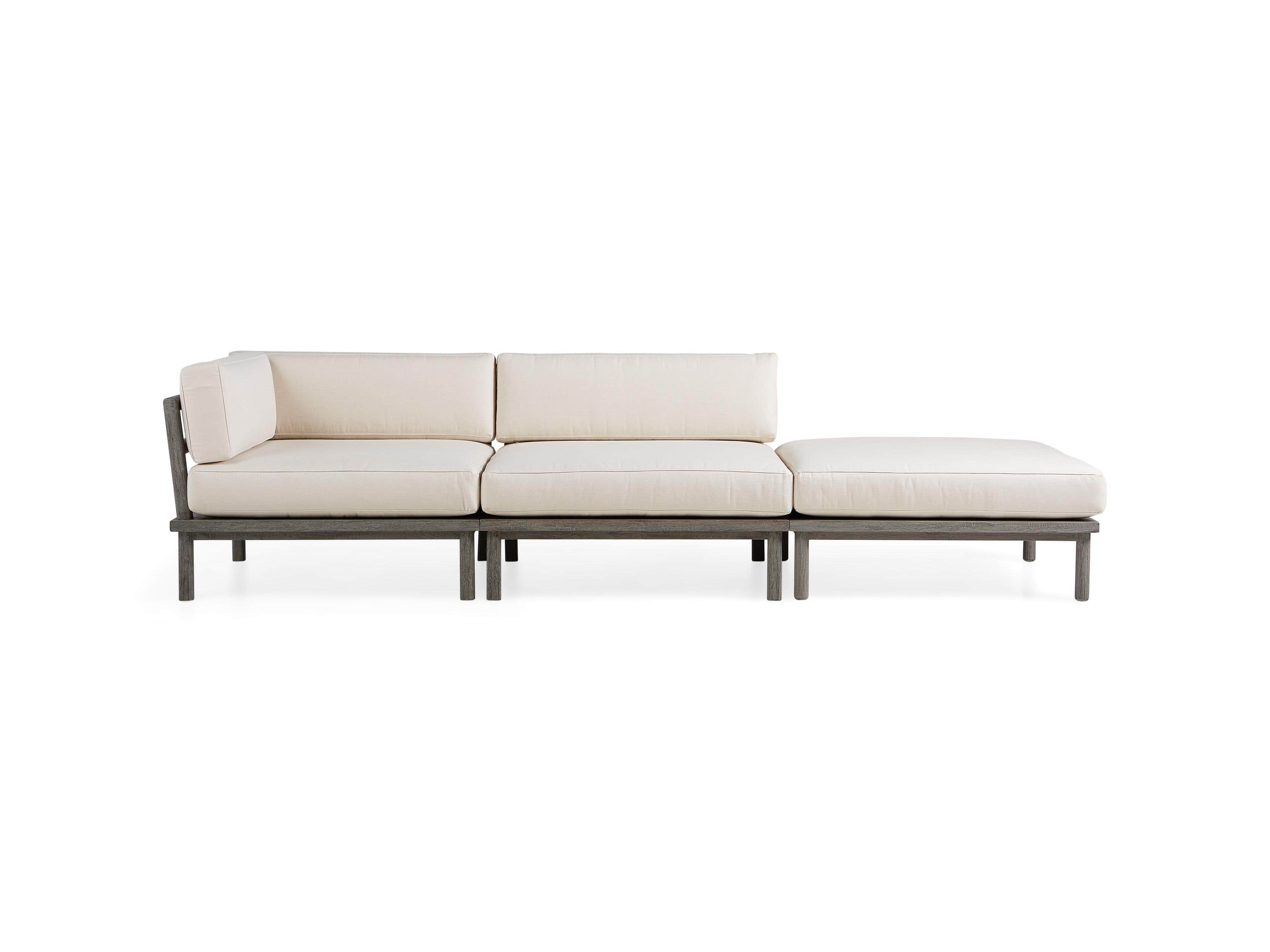 Costa Outdoor 3 Piece Sectional