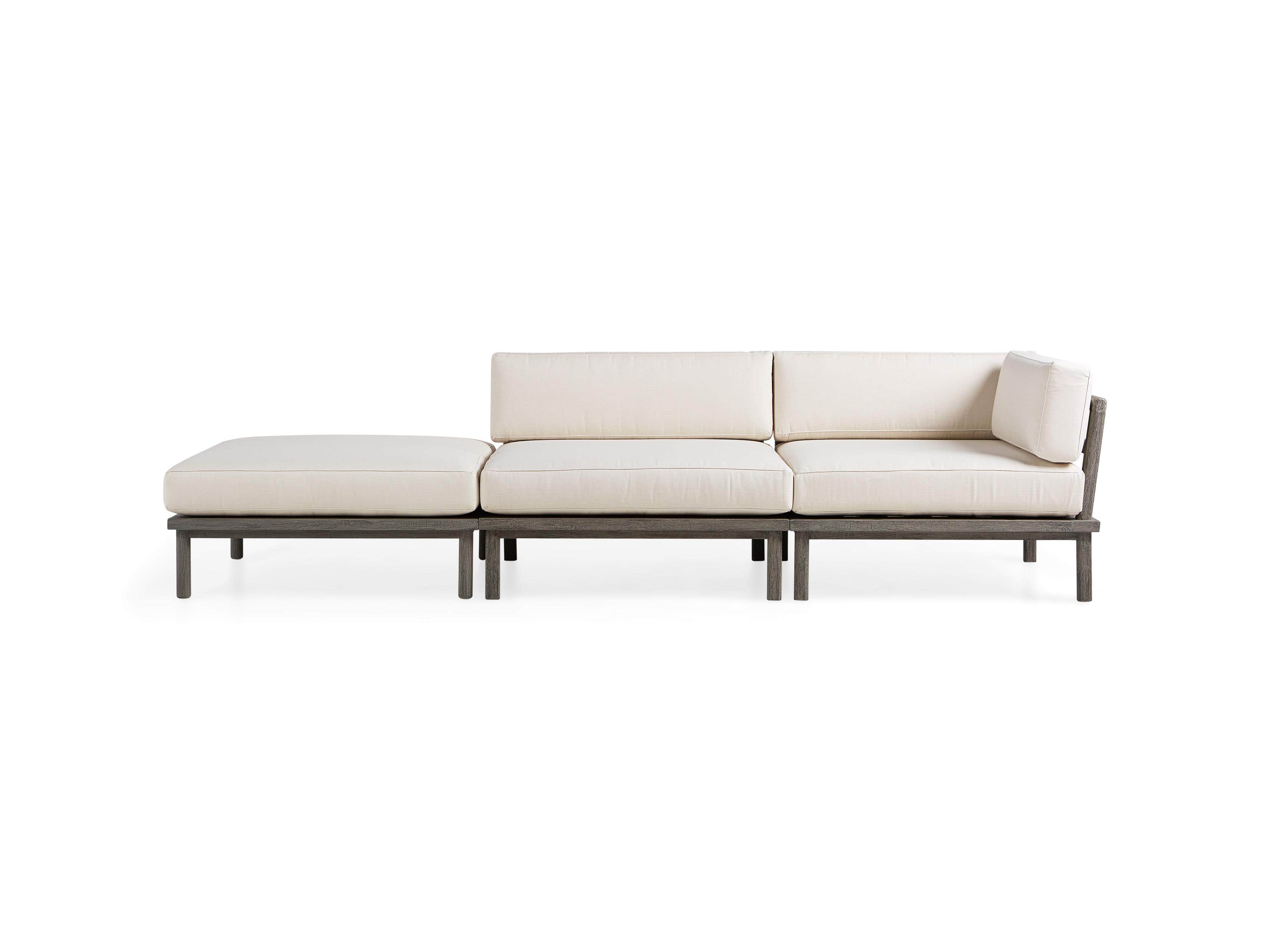 Costa Outdoor 3 Piece Sectional