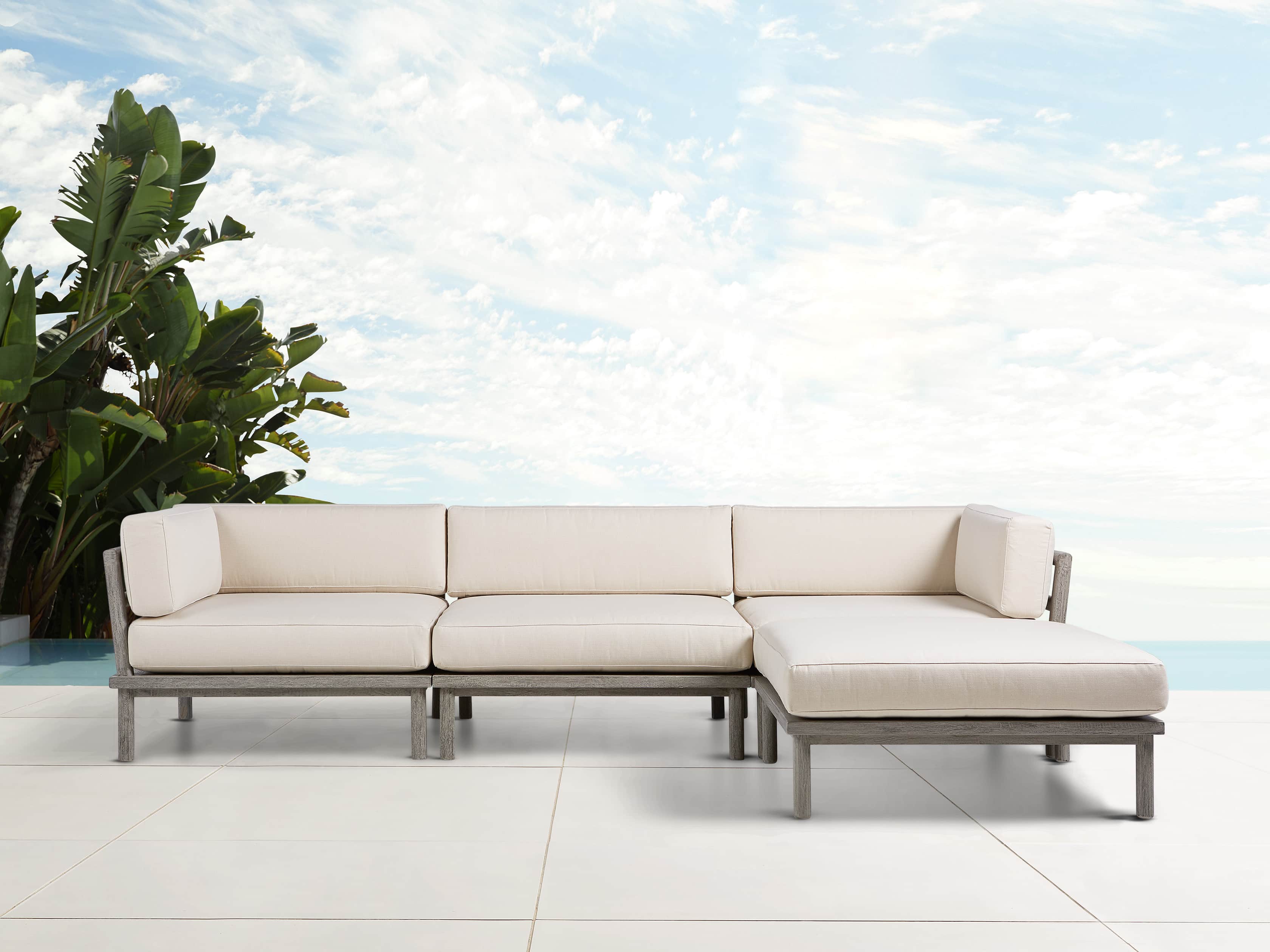 Costa Outdoor Four Piece Sectional