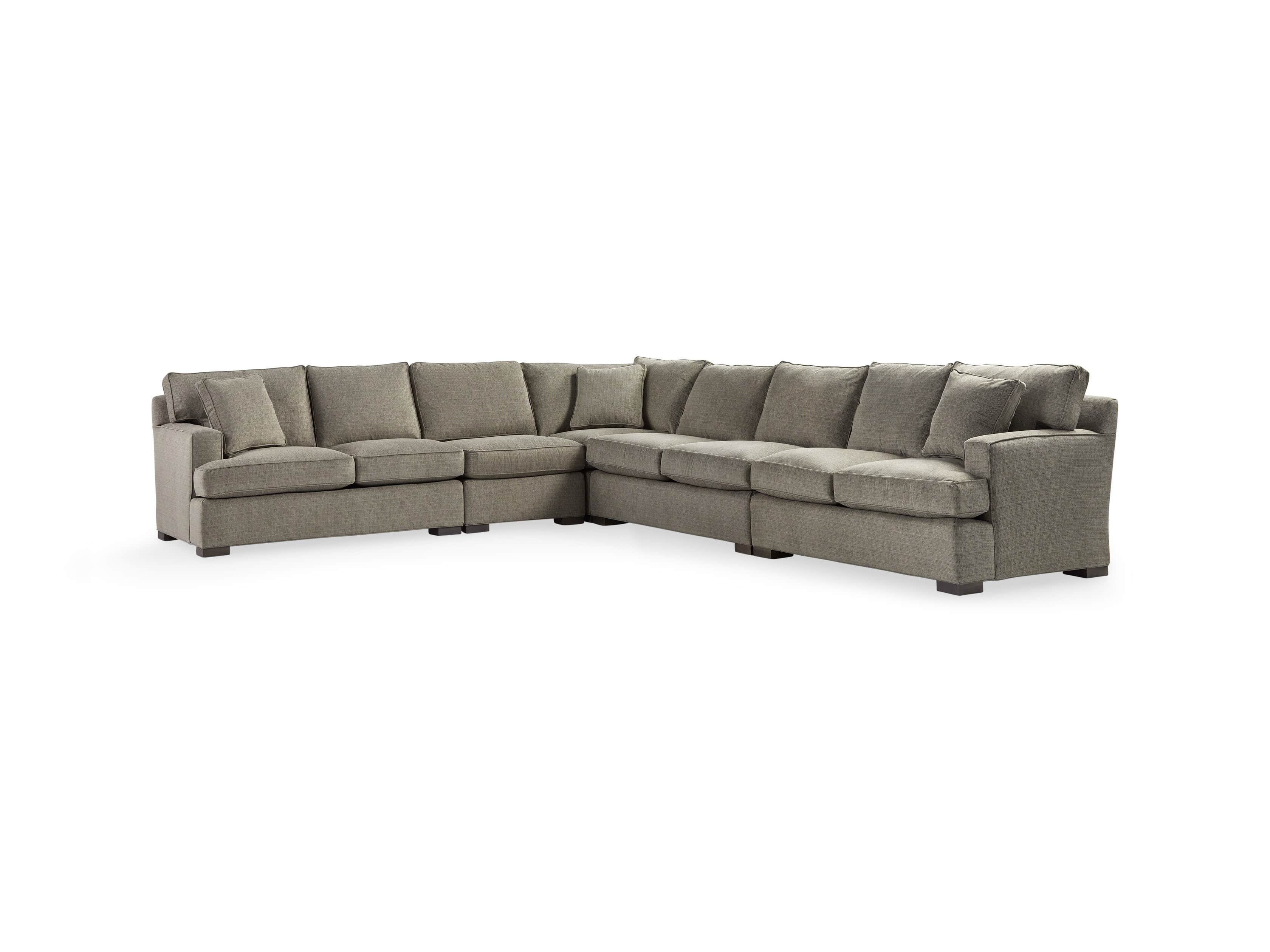 Dune 162" Upholstered Five Piece Sectional