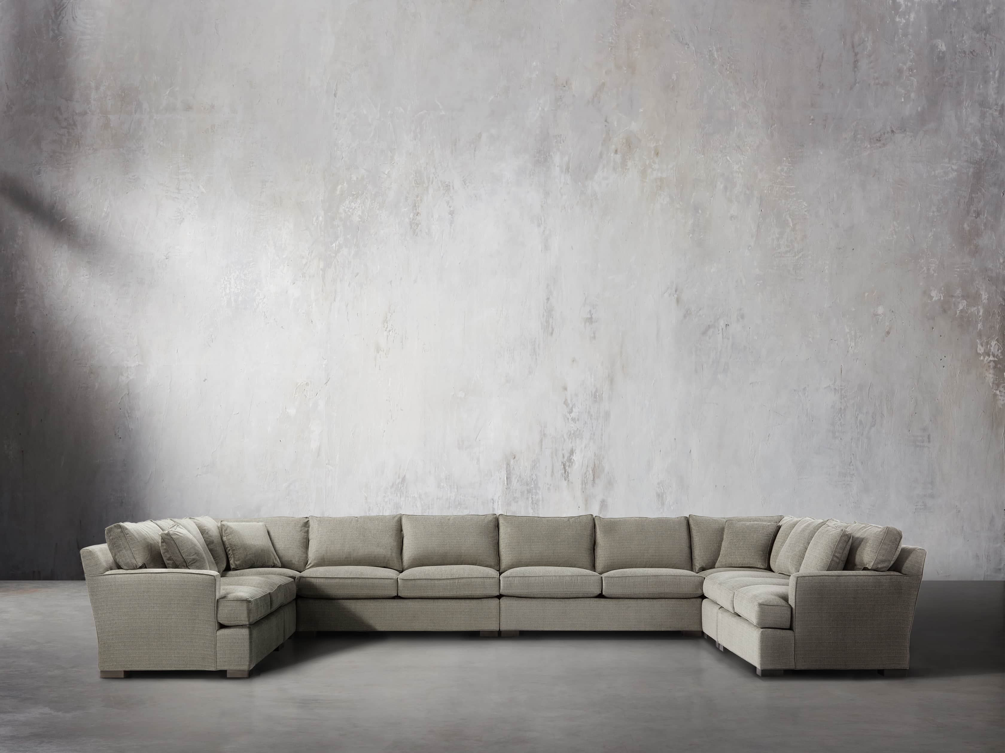 Dune Upholstered Eight Piece Sectional