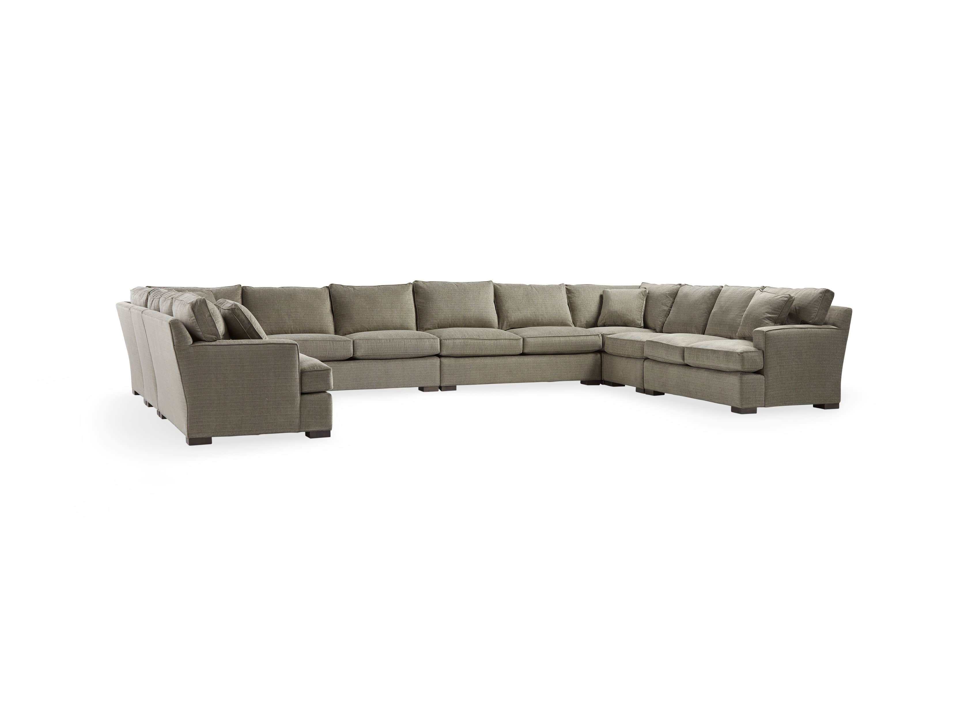 Dune Upholstered Eight Piece Sectional