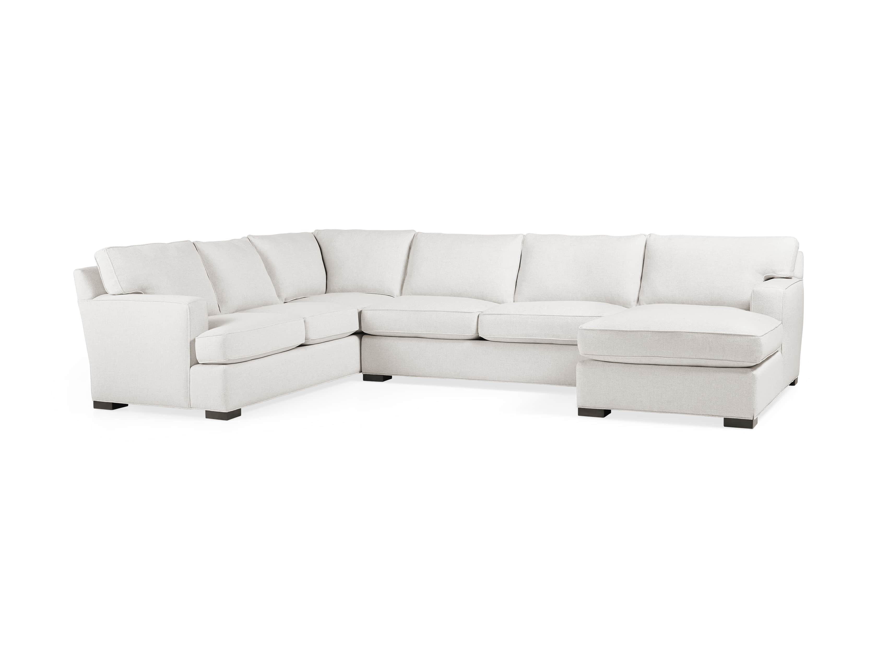 Dune 139" Upholstered Right Arm Sectional