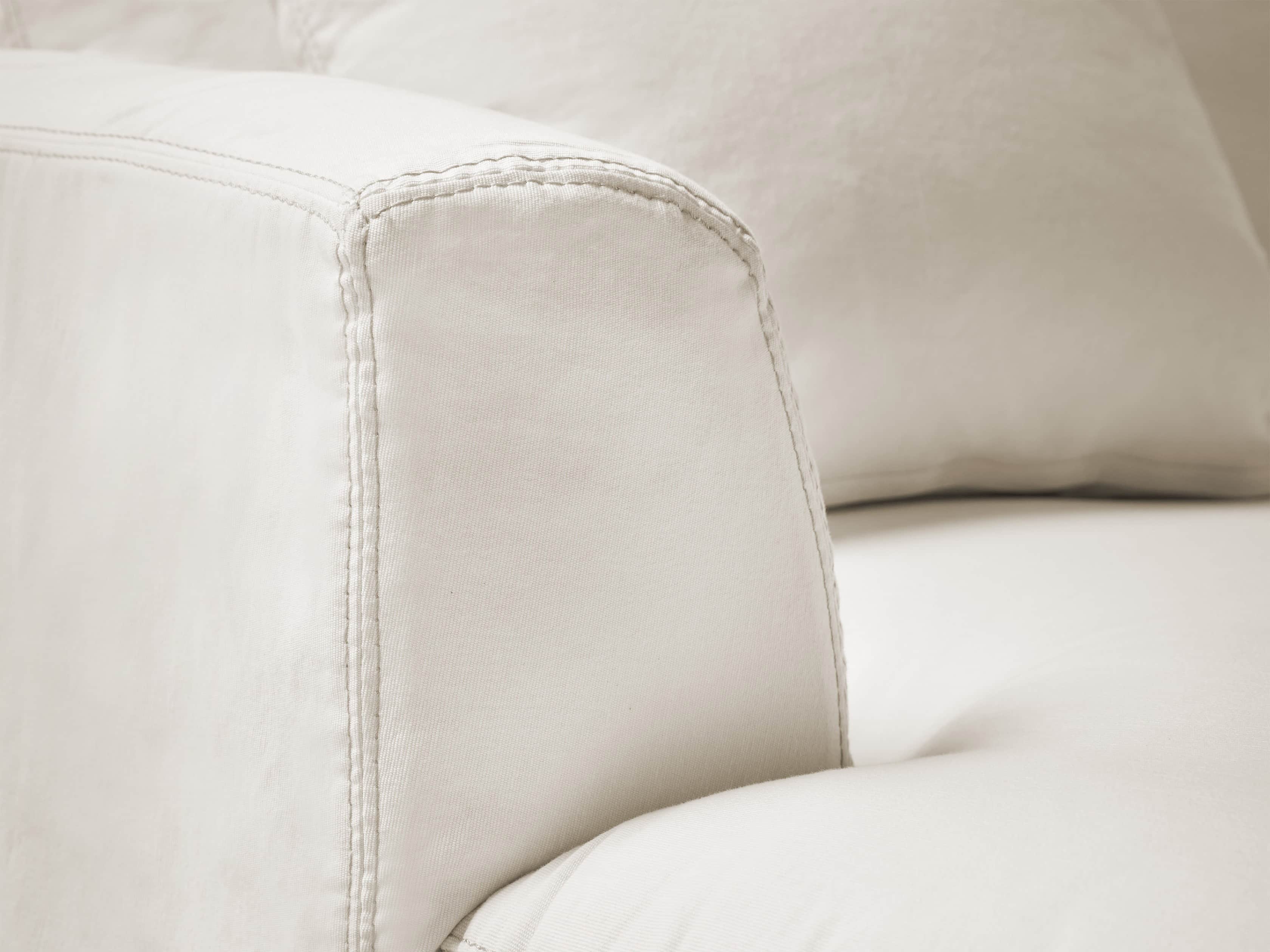 Emory Slipcovered Two Piece Sectional Arhaus