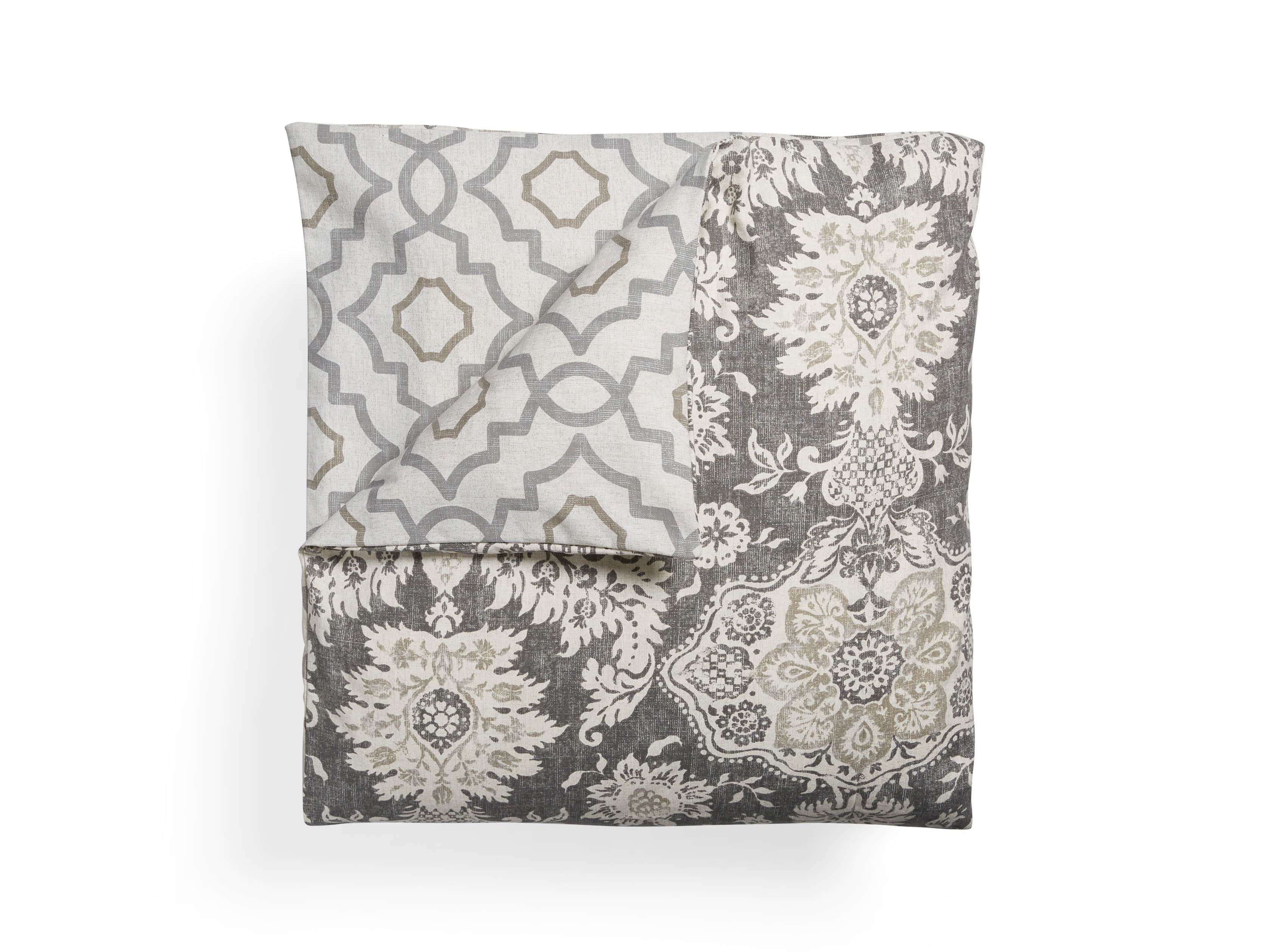 Fresco Metal Queen Duvet Cover