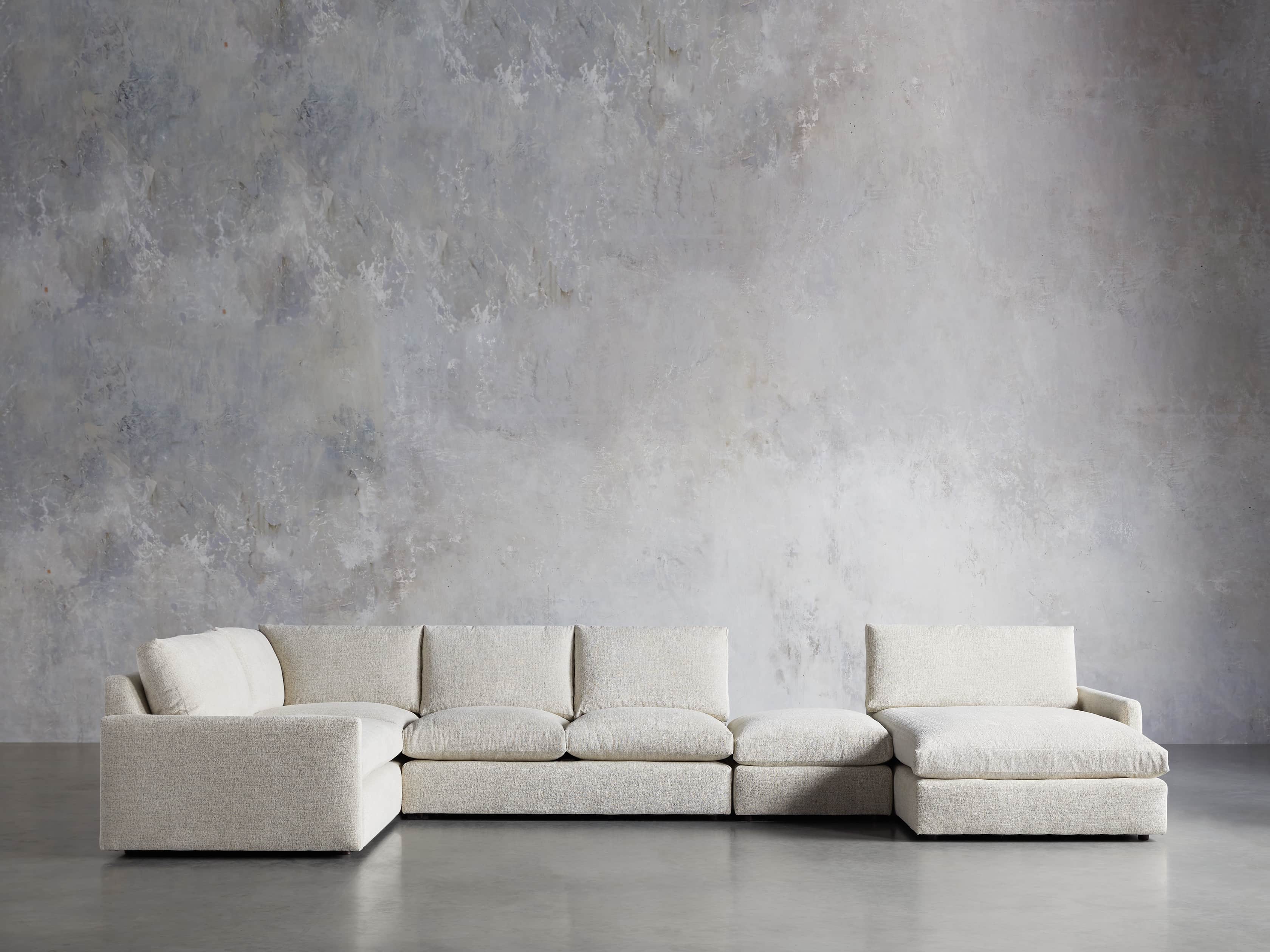 Kipton Four Piece Chaise Sectional Arhaus