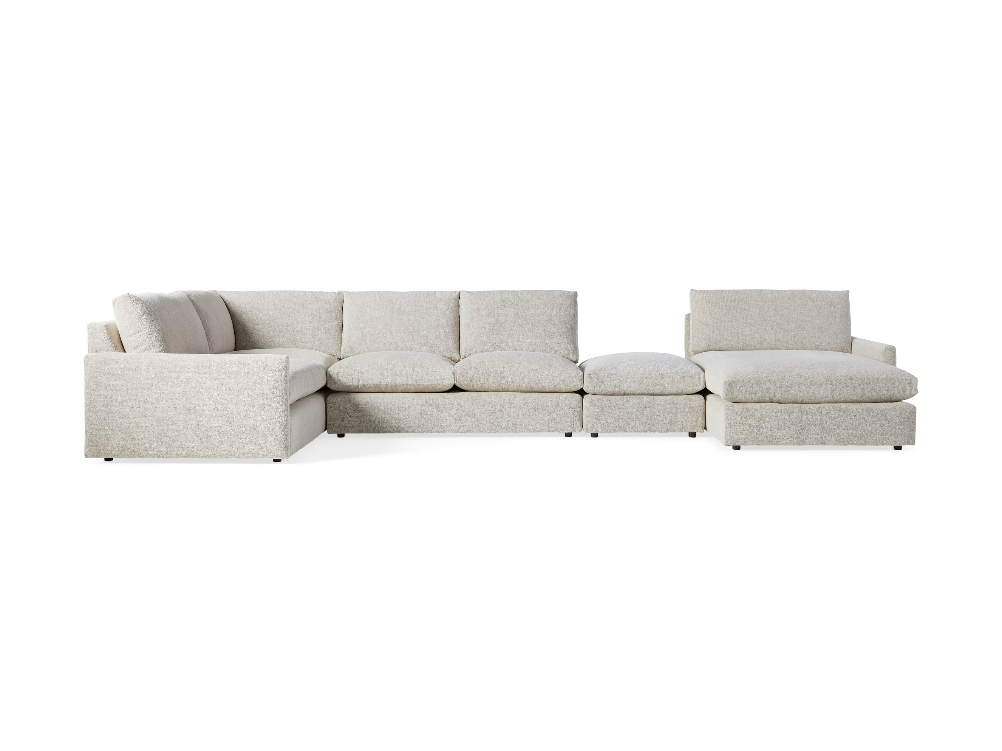 Kipton Four Piece Chaise Sectional Arhaus