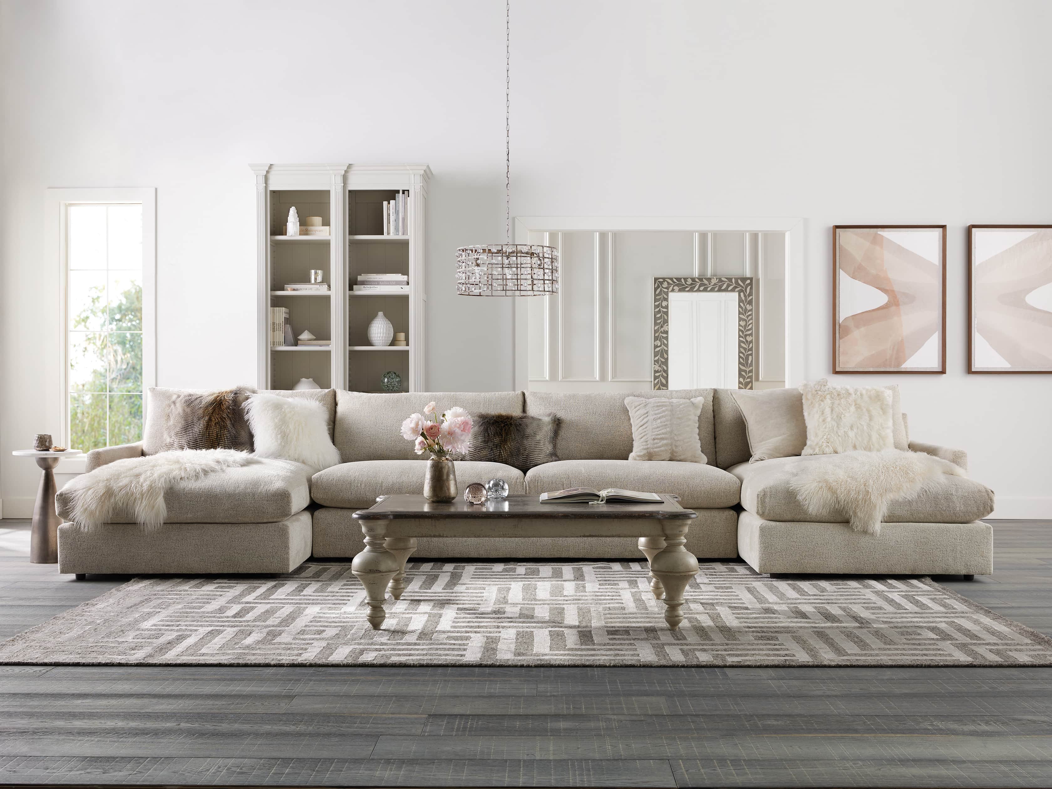 Kipton Double Chaise Sectional Arhaus