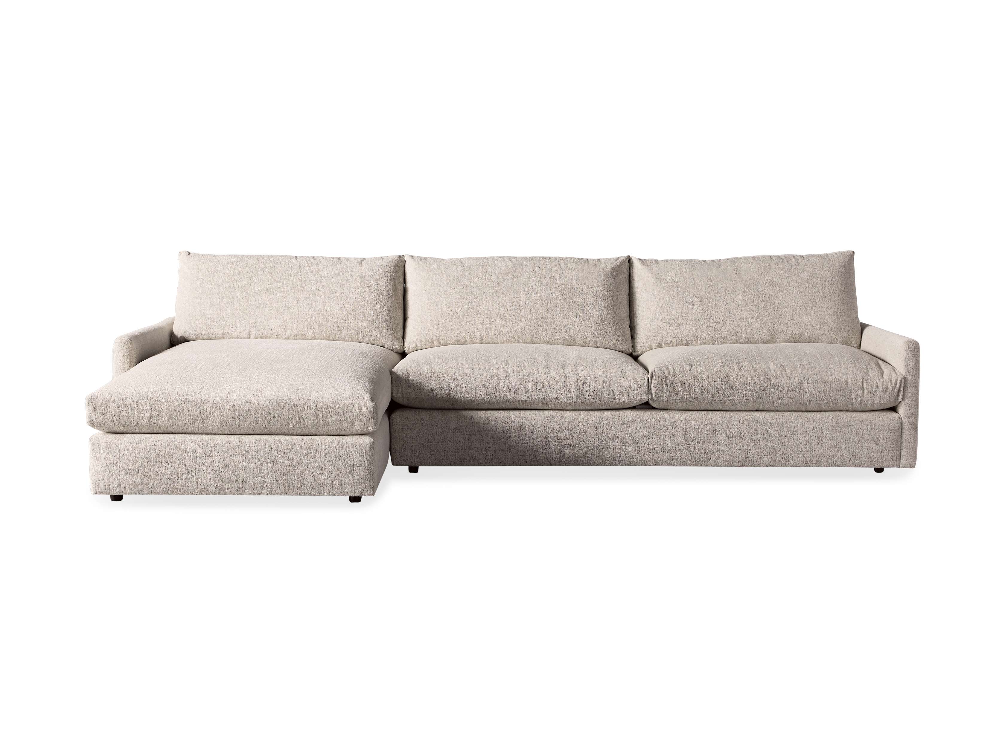 Kipton Two Piece Sectional with Chaise Arhaus