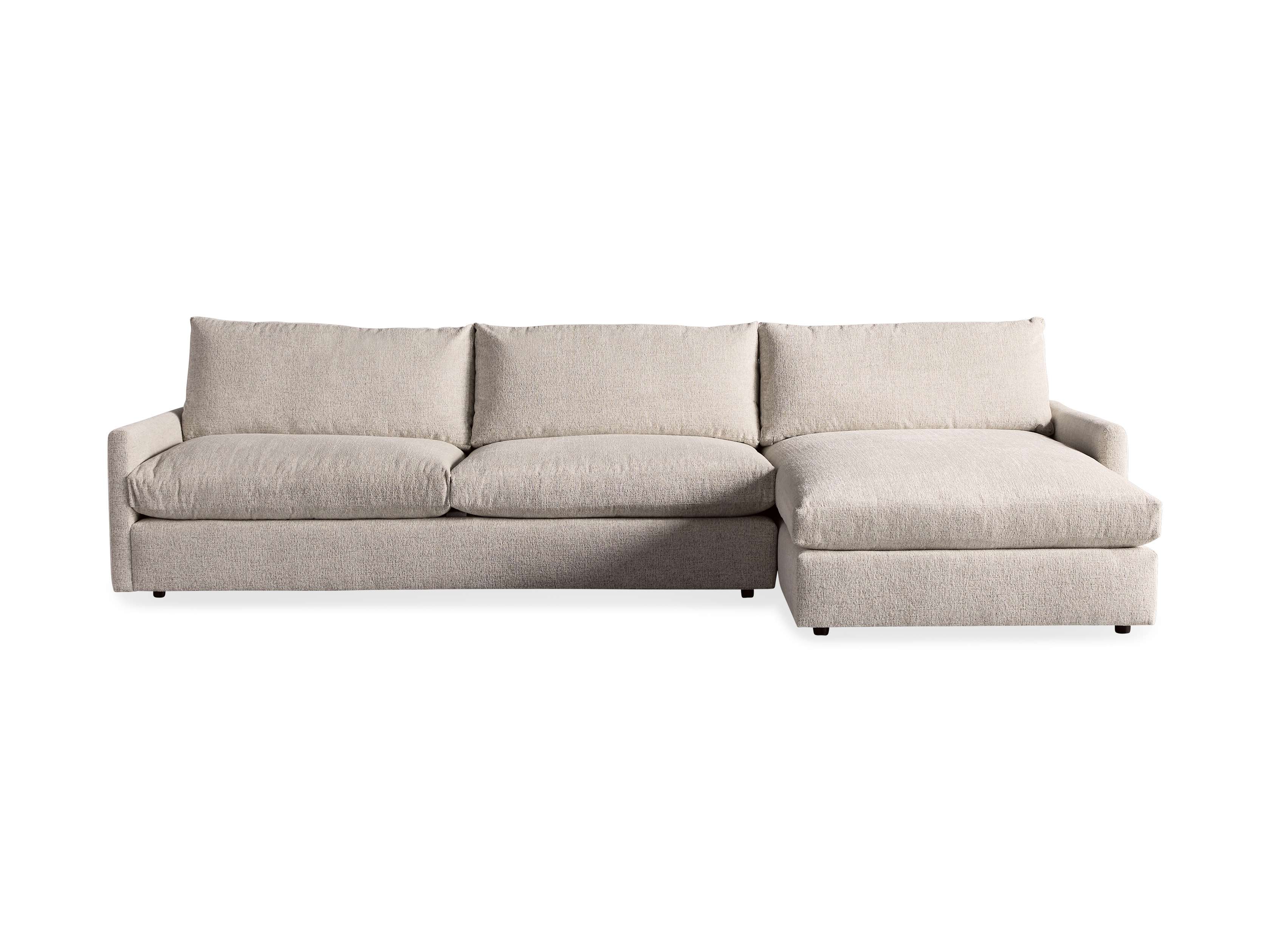 Kipton Two Piece Sectional with Chaise | Arhaus