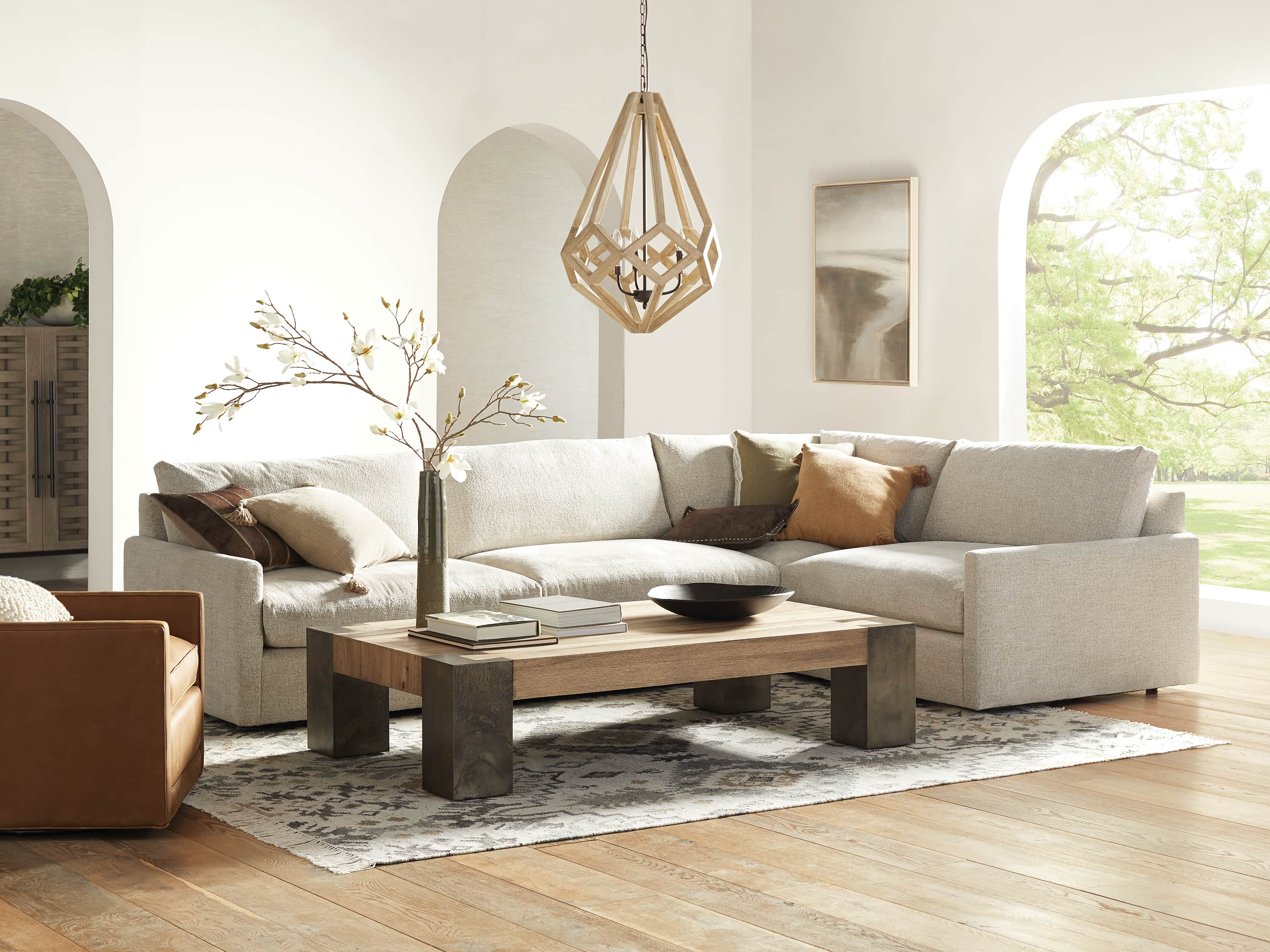 Kipton Two Piece Sectional Arhaus