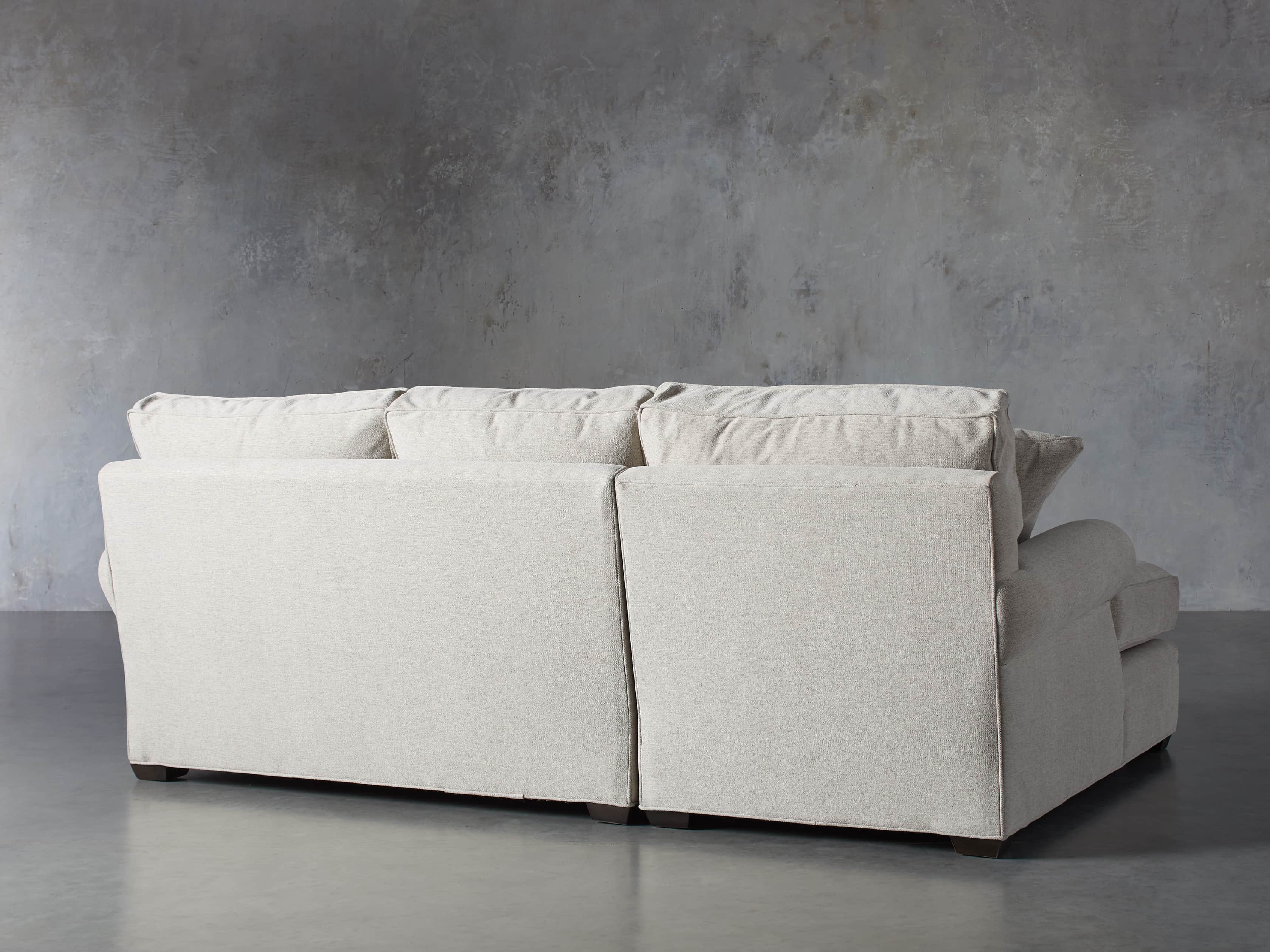 Landsbury Upholstered 99" Left Arm Two Piece Sectional