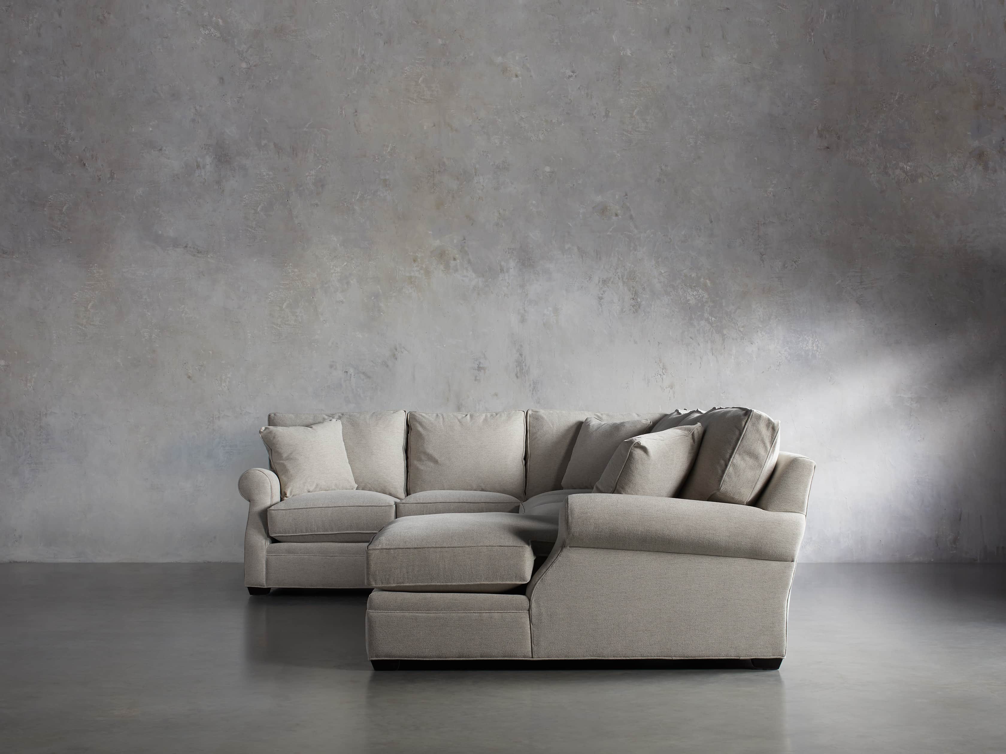 Arhaus Landsbury Sectional Sofa Baci Living Room