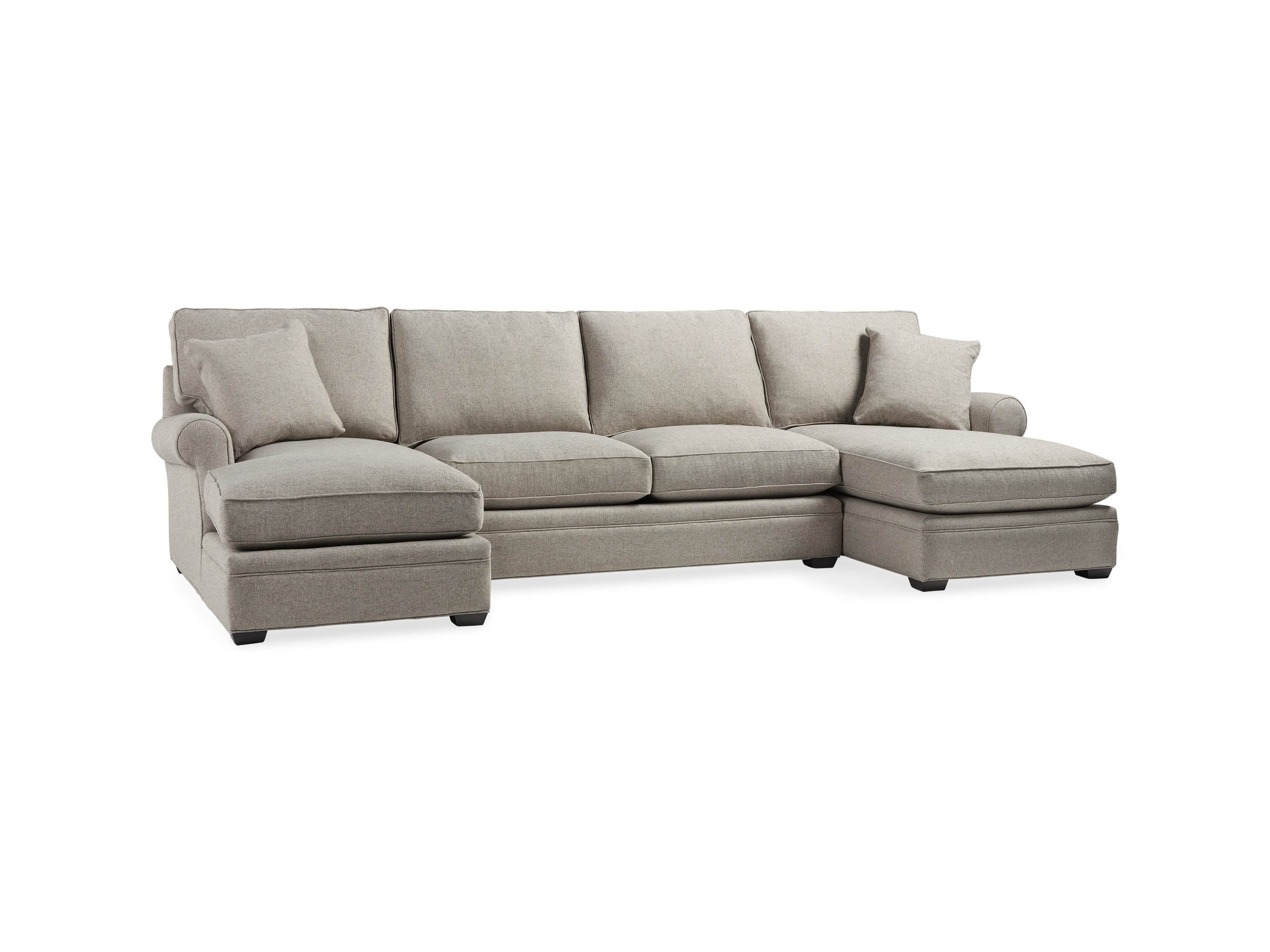 Landsbury 137" Upholstered Double Chaise Sectional