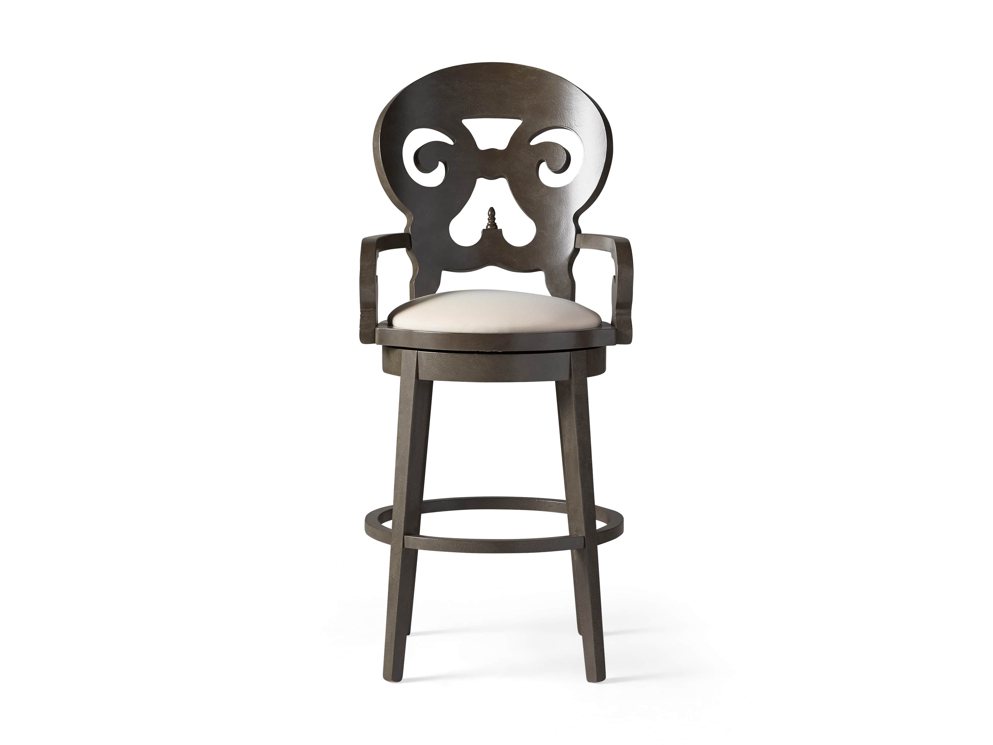 Jordan 24" Barstool with Upholstered Seat, slide 8 of 9