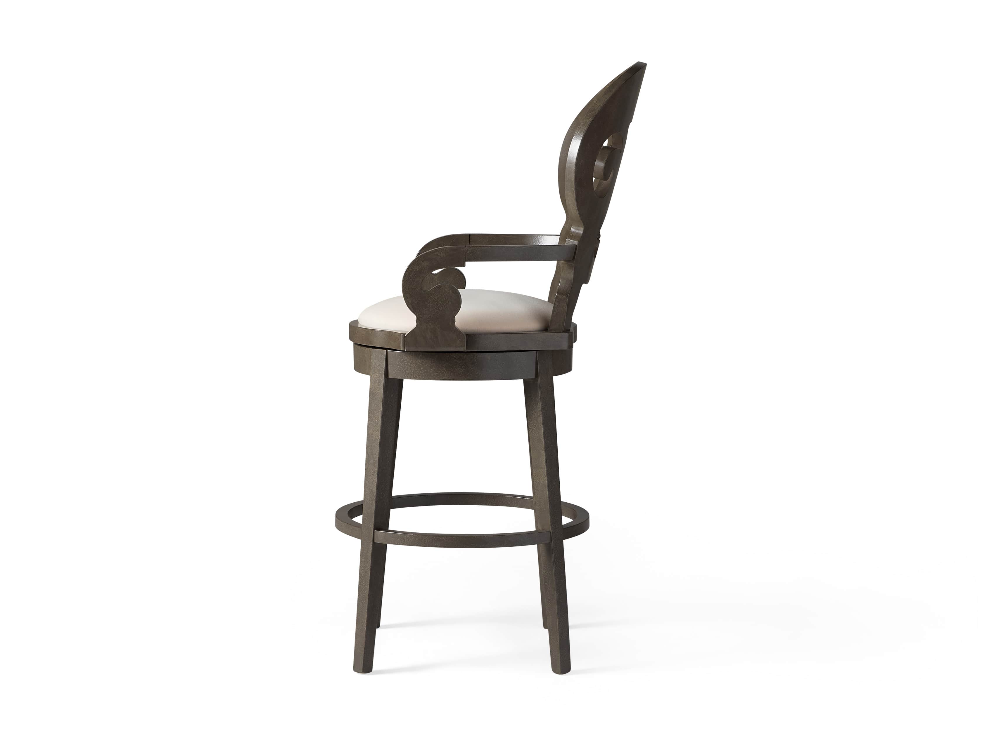 Jordan 24" Barstool with Upholstered Seat, slide 9 of 9