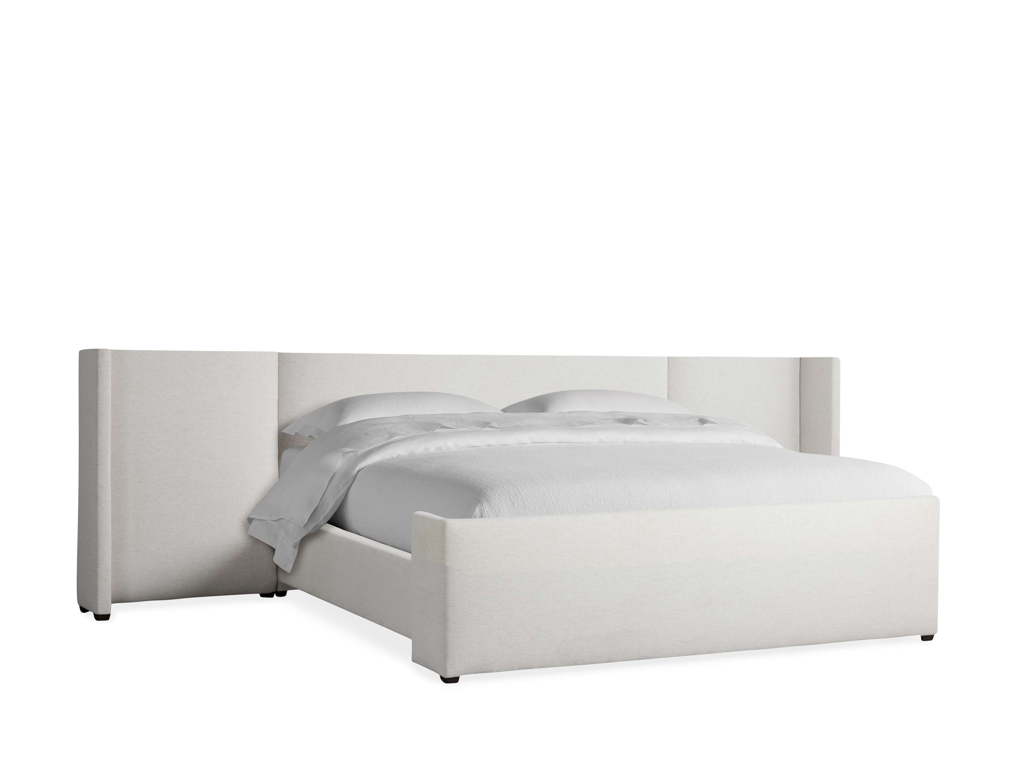 Wyller Extended Headboard Bed with High Footboard – Arhaus