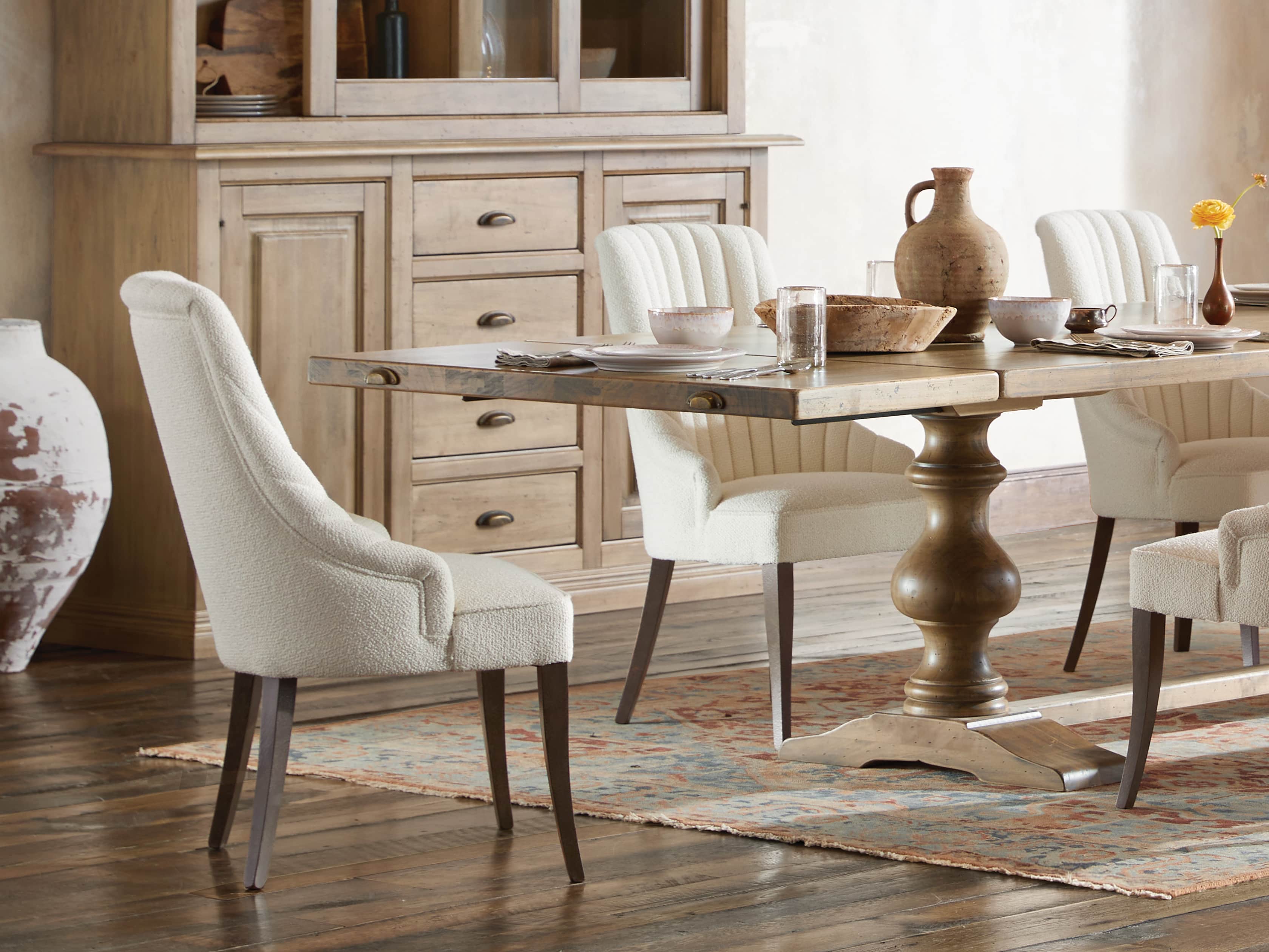 Elisa Dining Chair in Grizzly Cream, slide 2 of 9