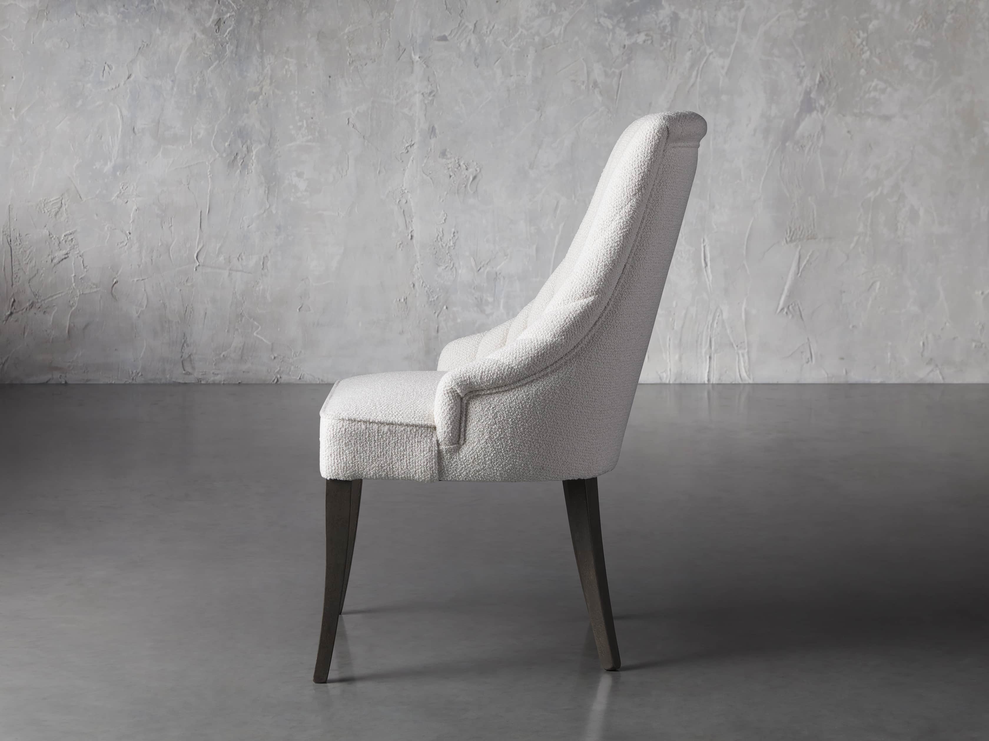 Elisa Dining Chair in Grizzly Cream, slide 4 of 8