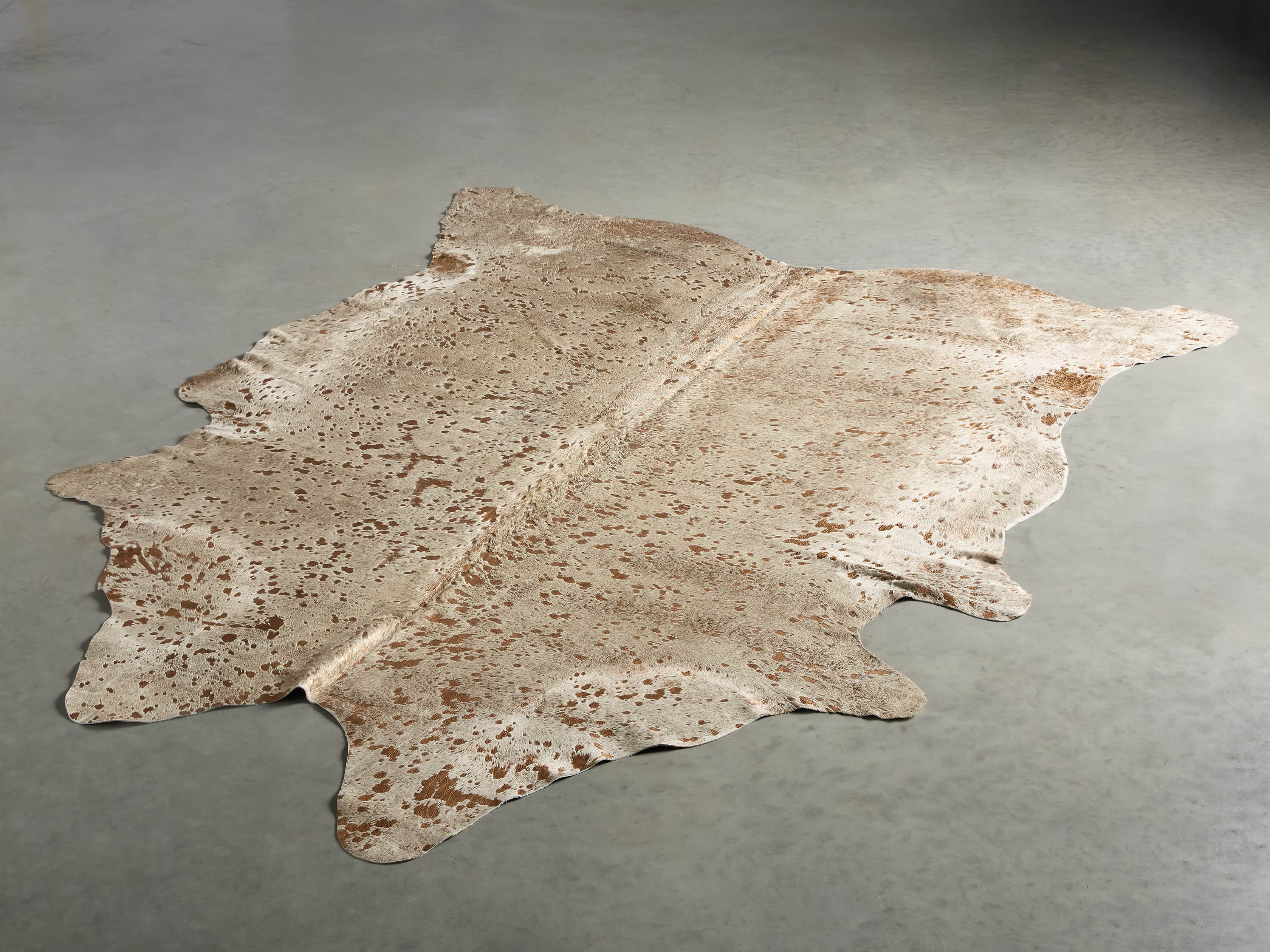 Beige and Copper Metallic Hide, slide 2 of 3