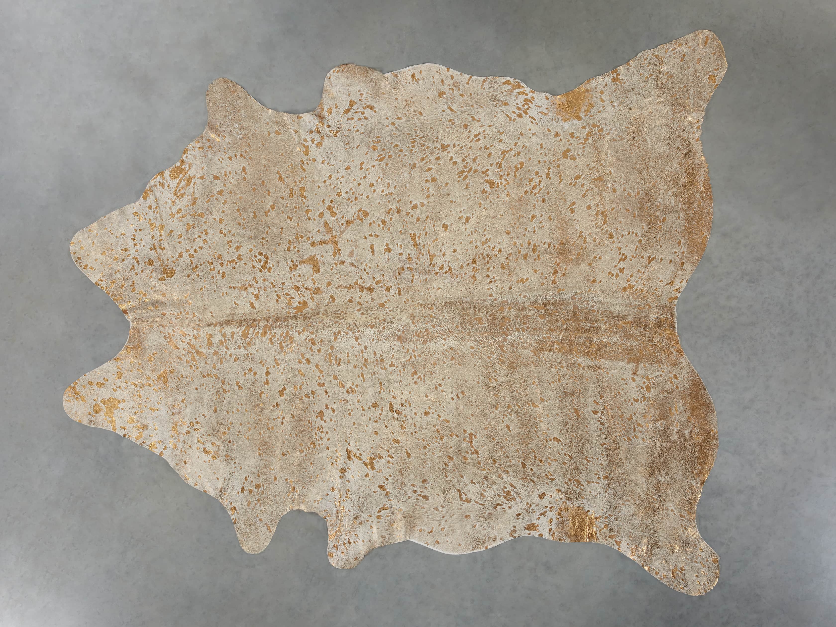 Beige and Copper Metallic Hide, slide 3 of 3