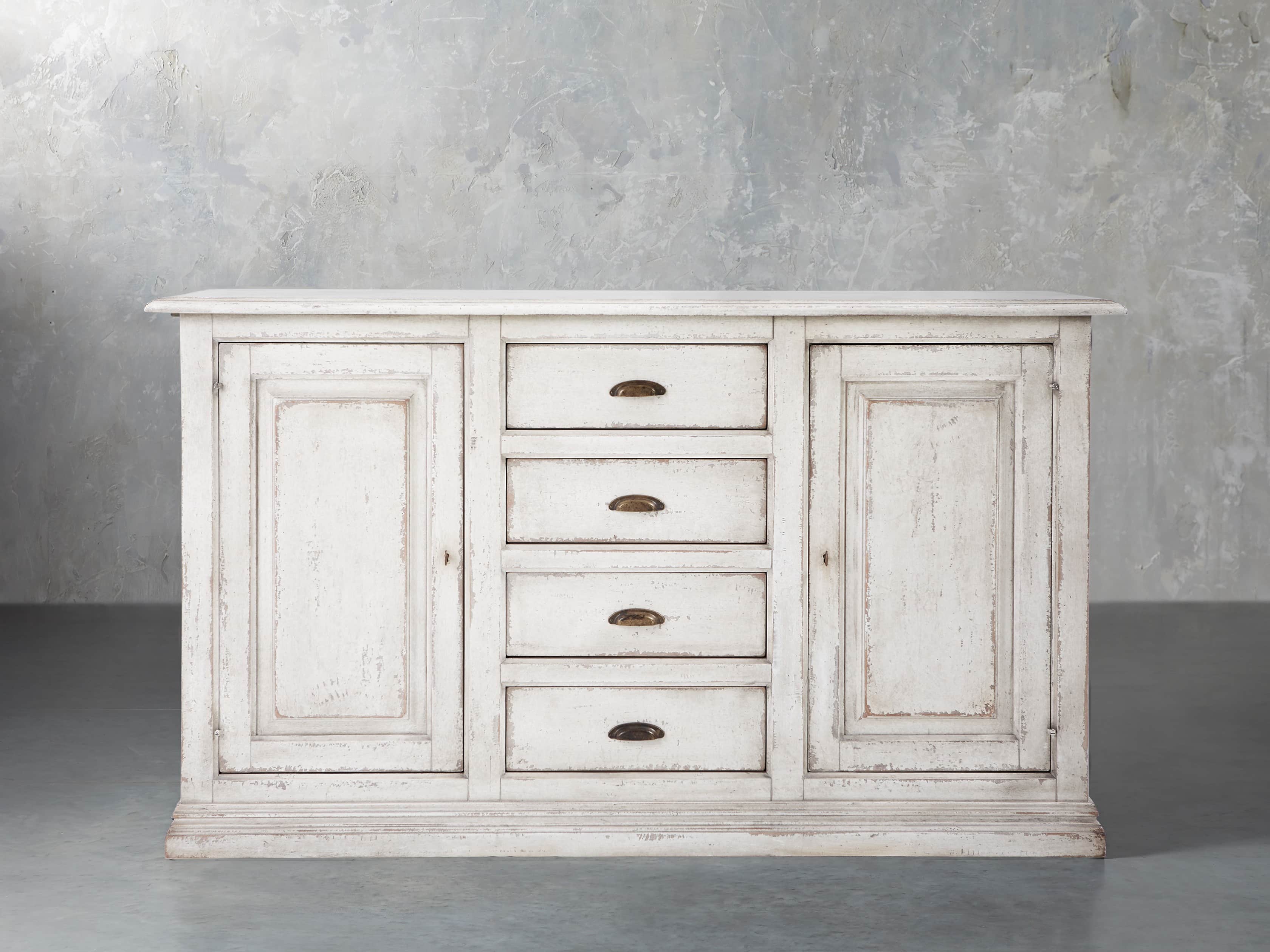 Arturo 74" Bell'Arte Buffet in Bianco, slide 2 of 7