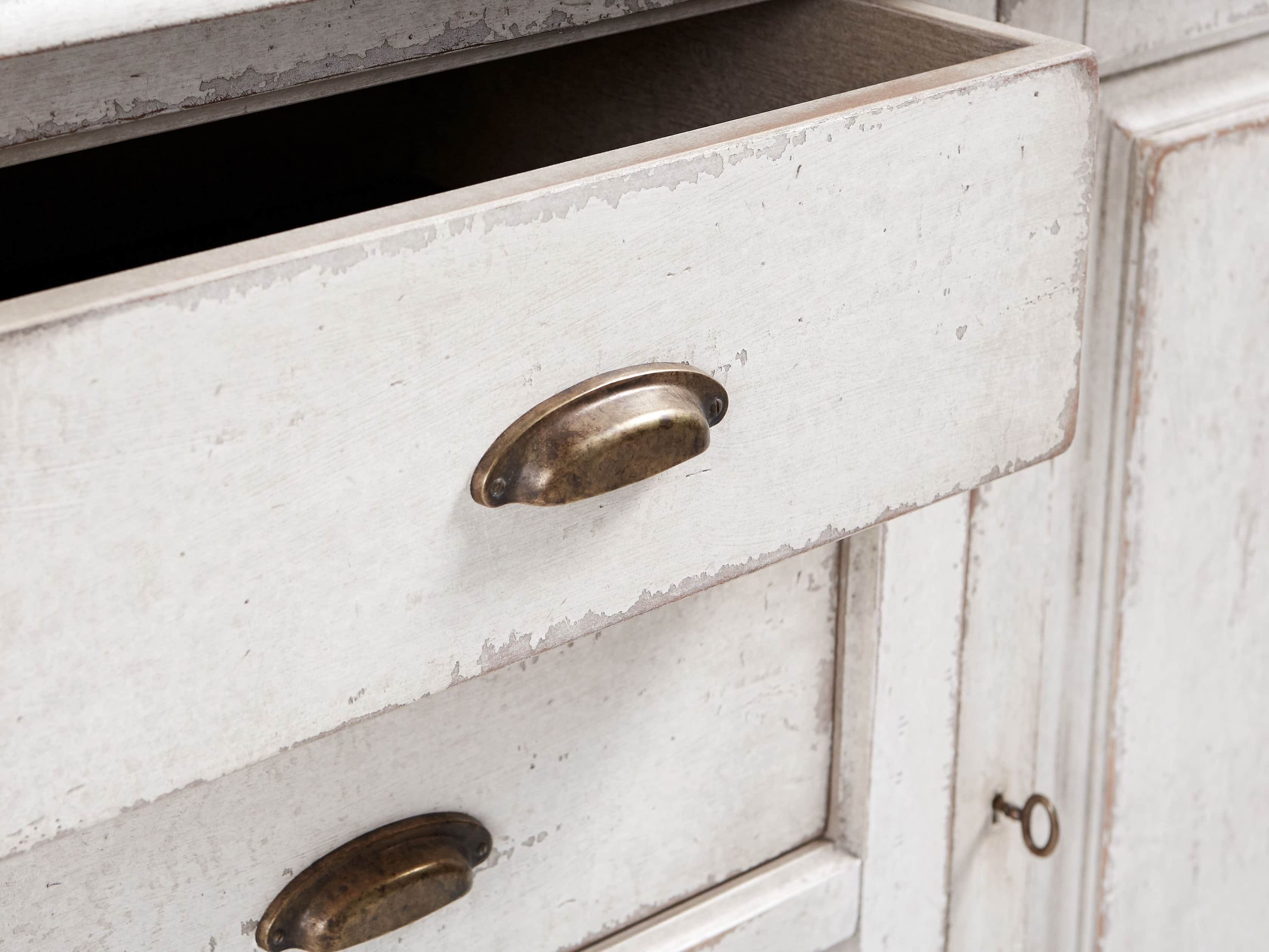 Arturo 74" Bell'Arte Buffet in Bianco, slide 6 of 7